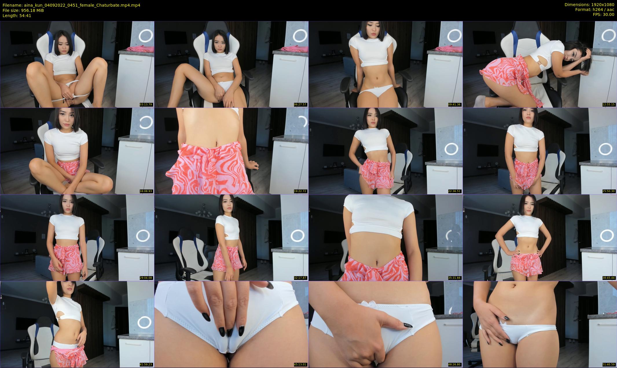 aina_kun — 55 minute Chaturbate female cam show recording, 1080p, Sep 4, 2022