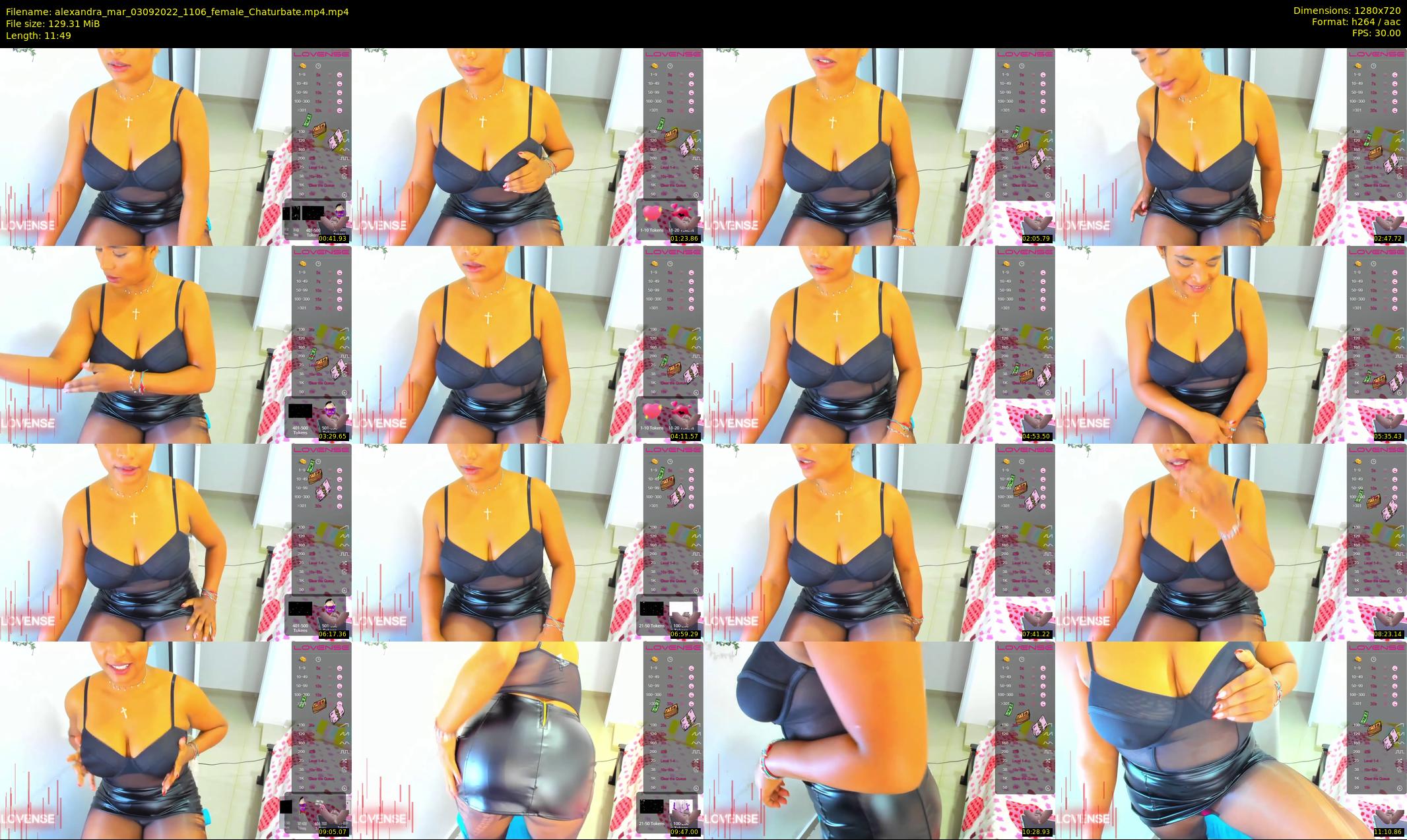 alexandra_mar — 12 minute Chaturbate female cam show recording, 720p, Sep 3, 2022