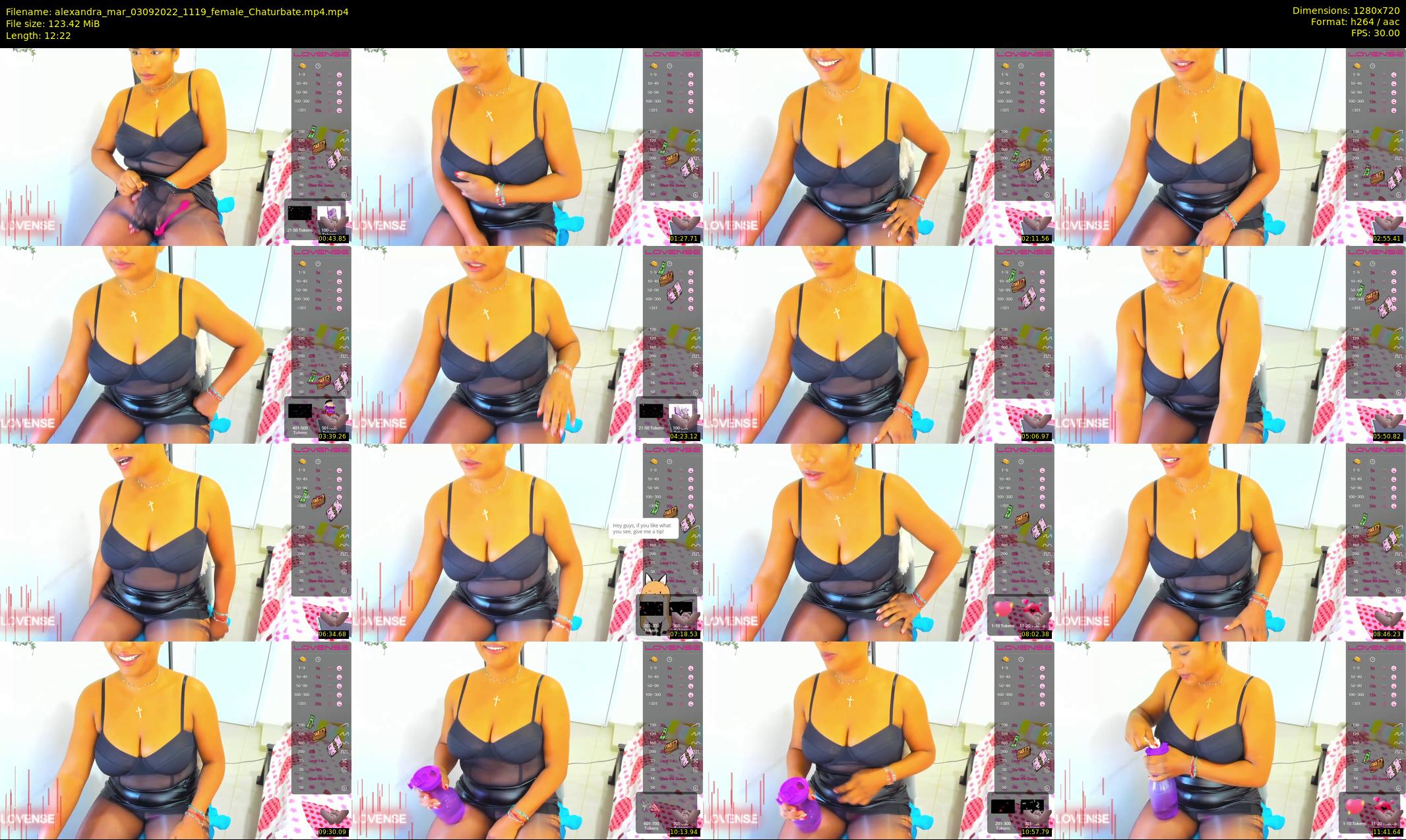 alexandra_mar — 13 minute Chaturbate female cam show recording, 720p, Sep 3, 2022