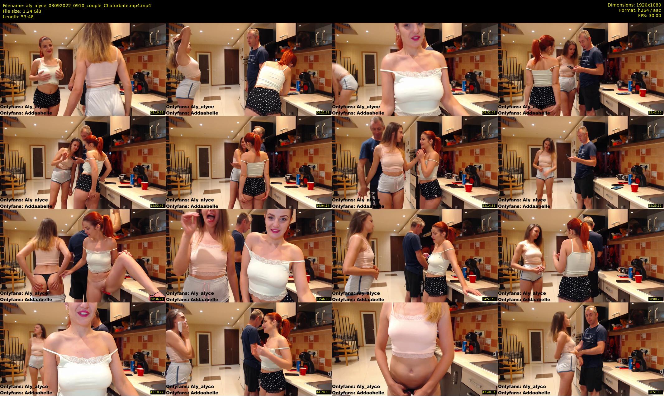 aly_alyce — 54 minute Chaturbate female cam show recording, 1080p, Sep 3, 2022