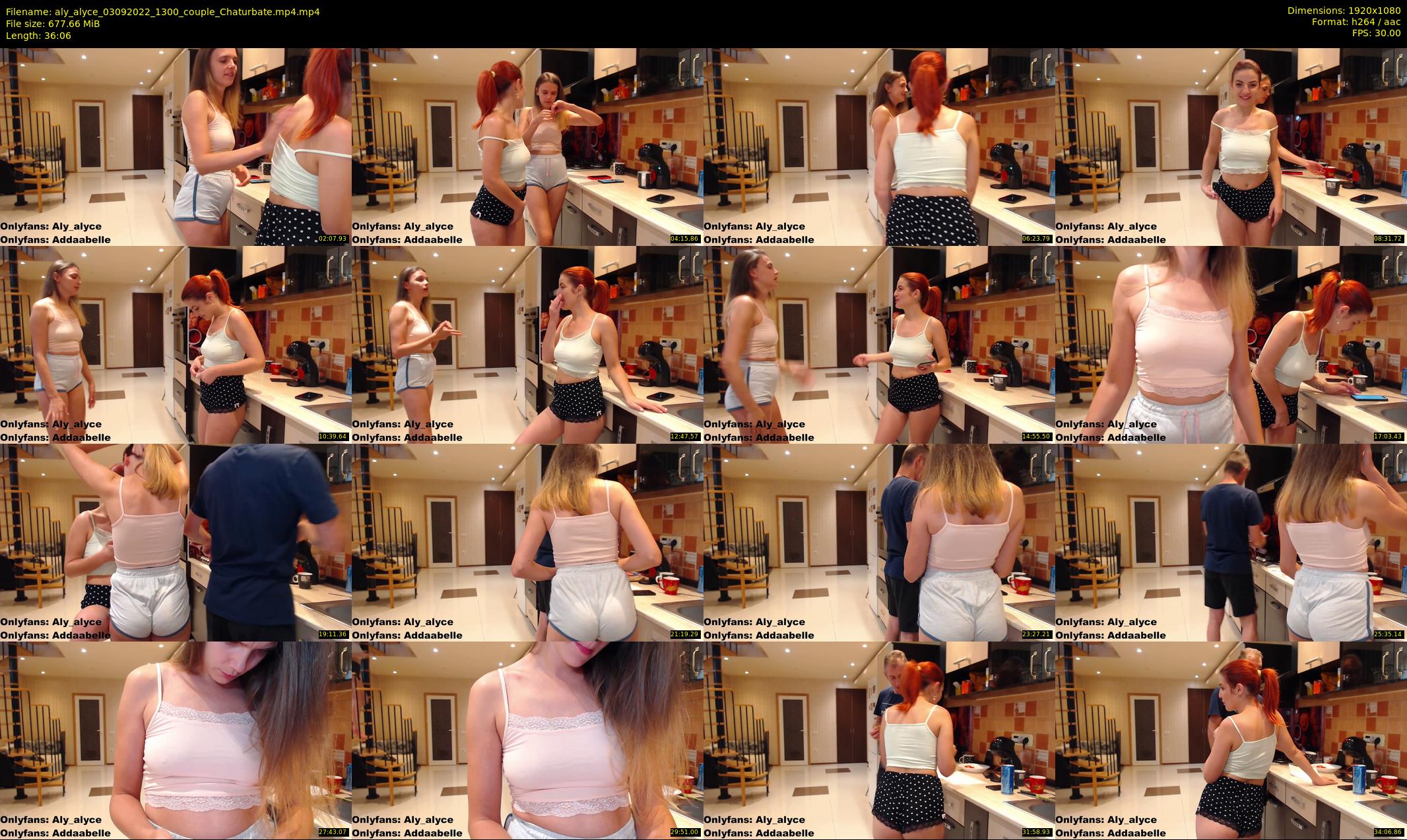 aly_alyce — 37 minute Chaturbate female cam show recording, 1080p, Sep 3, 2022