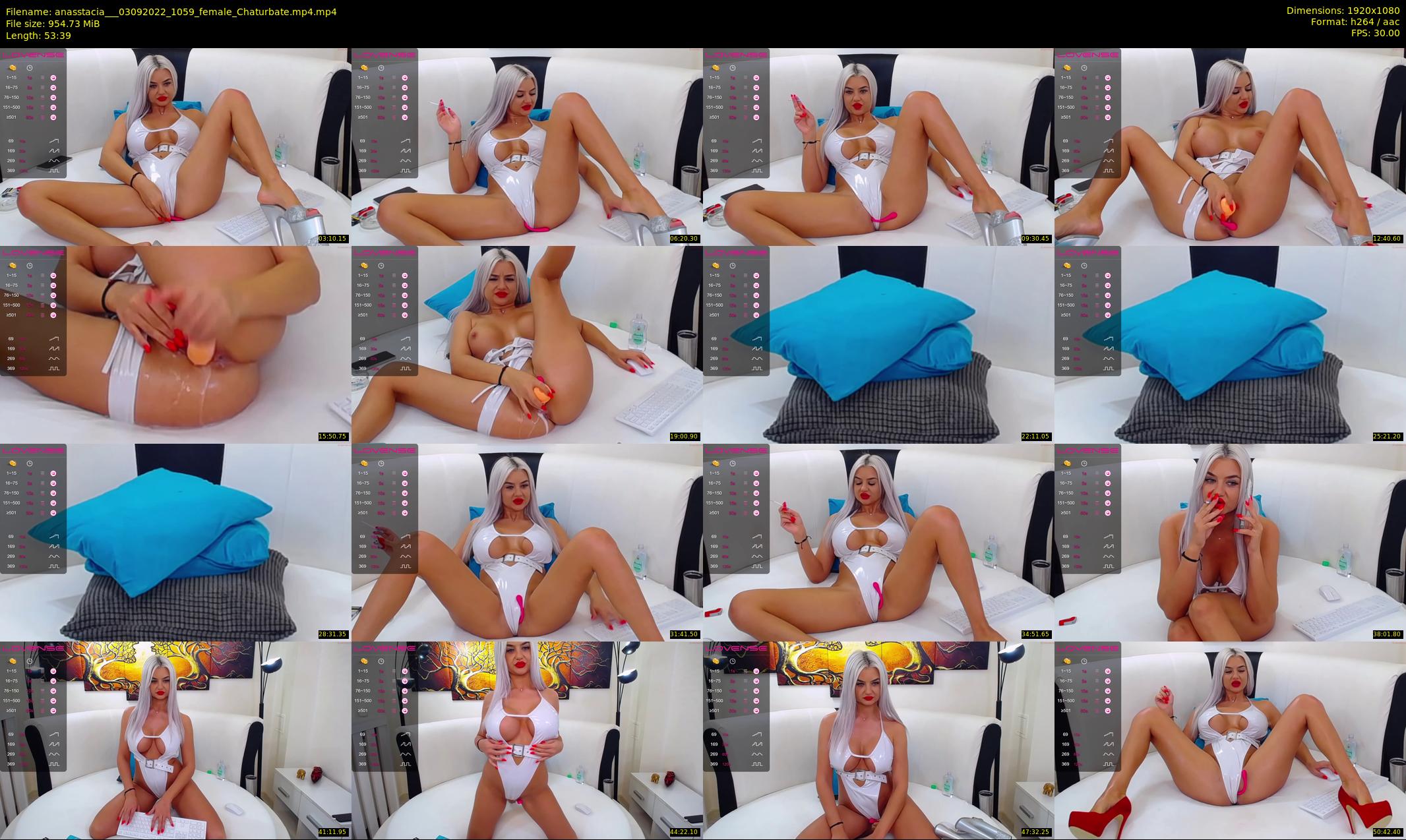 anasstacia__ — 54 minute Chaturbate female cam show recording, 1080p, Sep 3, 2022