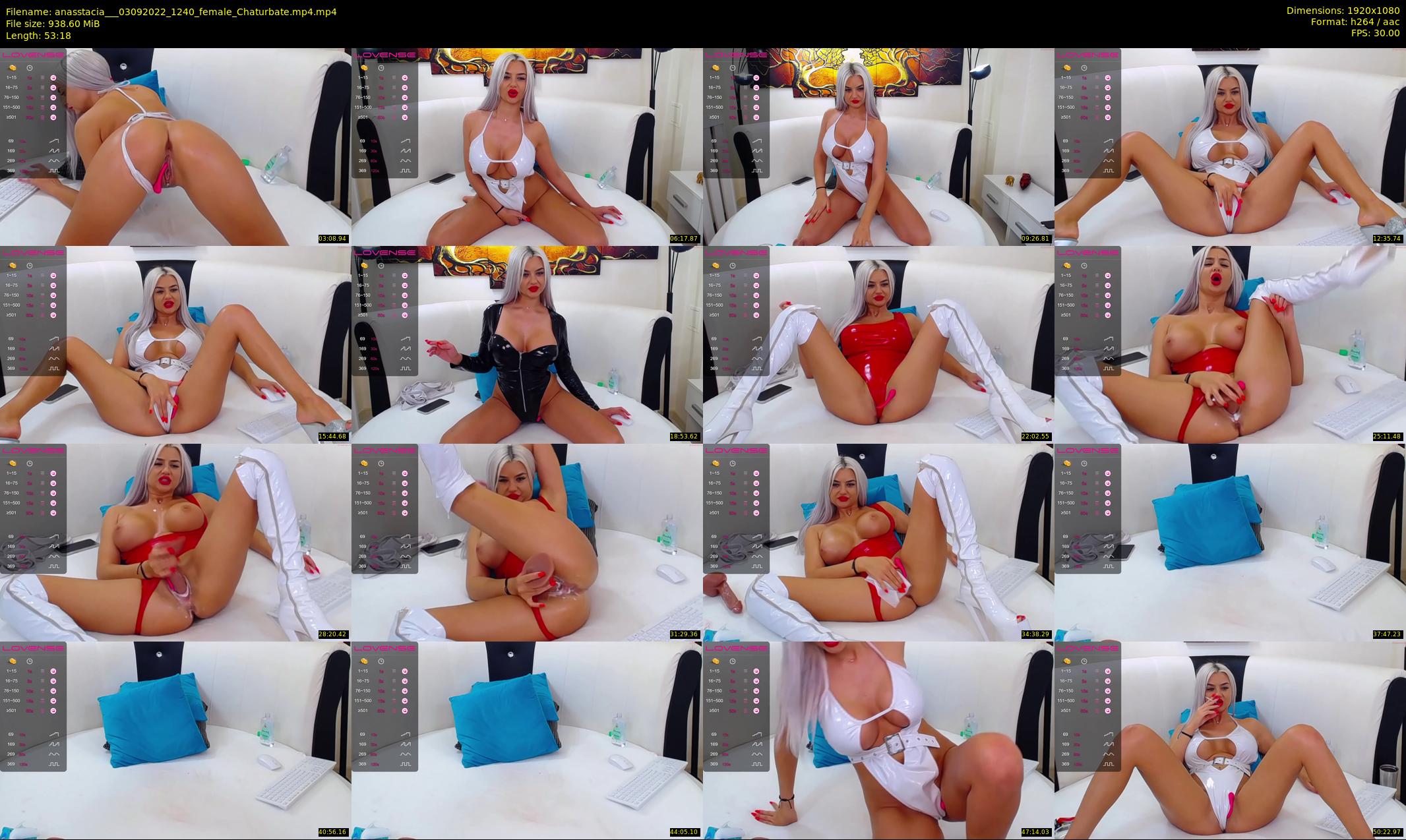 anasstacia__ — 54 minute Chaturbate female cam show recording, 1080p, Sep 3, 2022