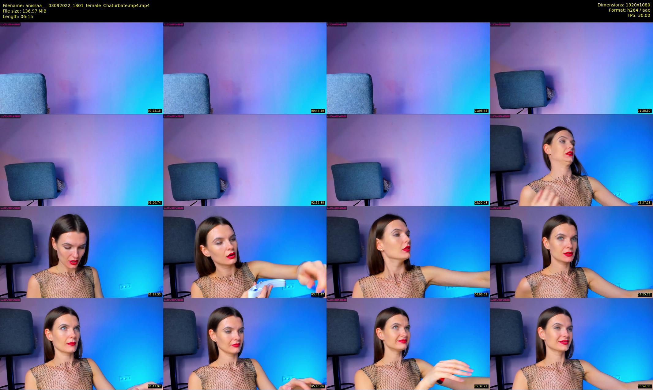 anissaa__ — 7 minute Chaturbate female cam show recording, 1080p, Sep 3, 2022