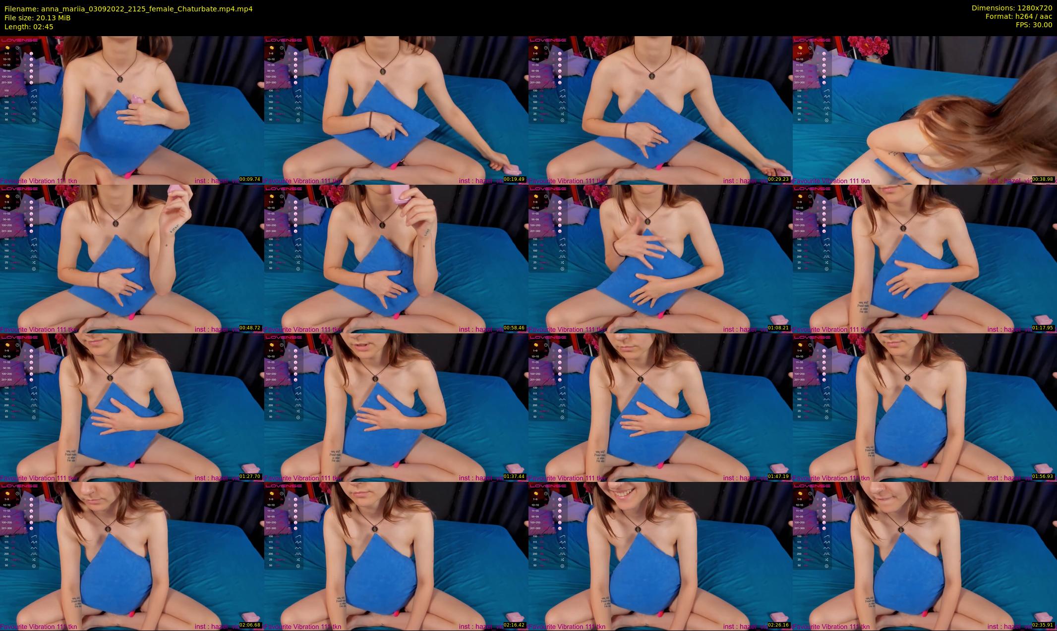 anna_mariia — 3 minute Chaturbate couple cam show recording, 720p, Sep 3, 2022