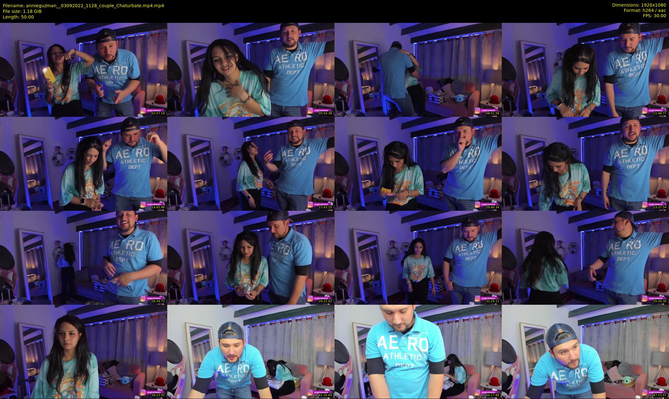 annieguzman_ — 50 minute Chaturbate female cam show recording, 1080p, Sep 3, 2022