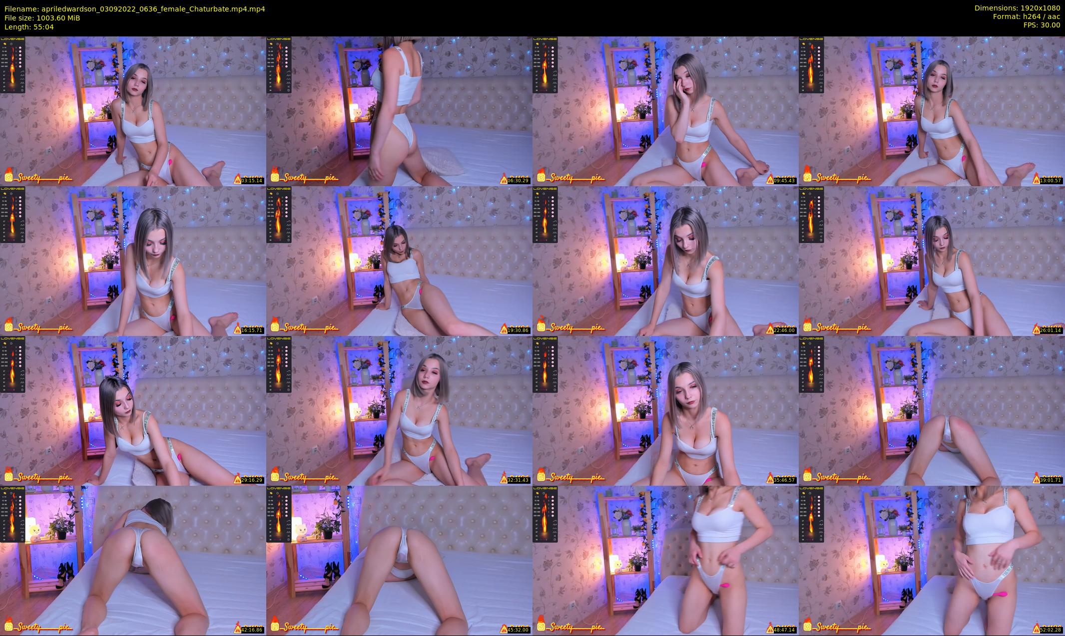 apriledwardson — 56 minute Chaturbate couple cam show recording, 1080p, Sep 3, 2022