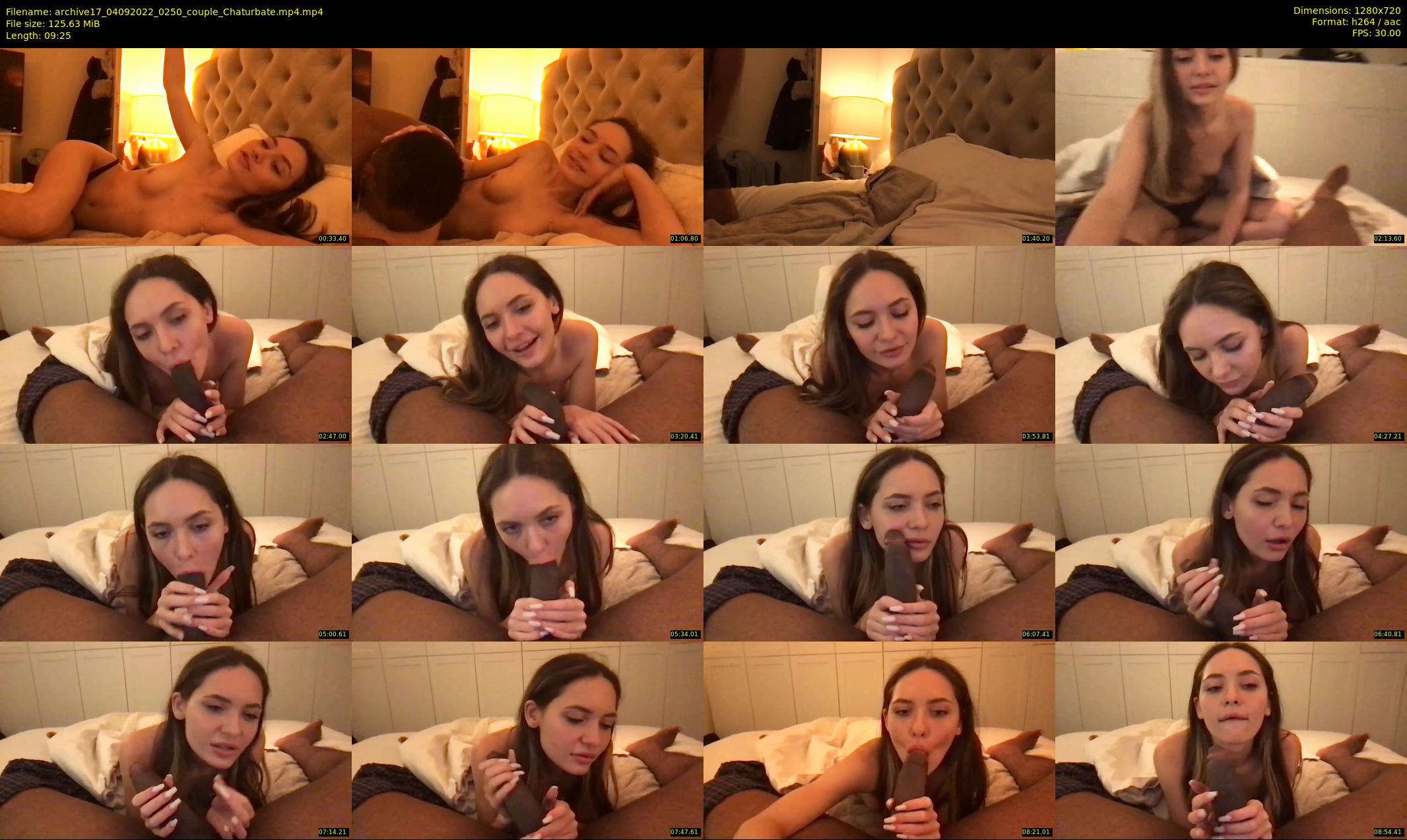 archive17 — 10 minute Chaturbate couple cam show recording, 720p, Sep 4, 2022
