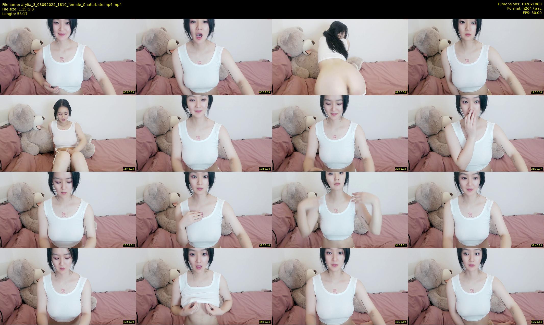arylia_3 — 54 minute Chaturbate female cam show recording, 1080p, Sep 3, 2022