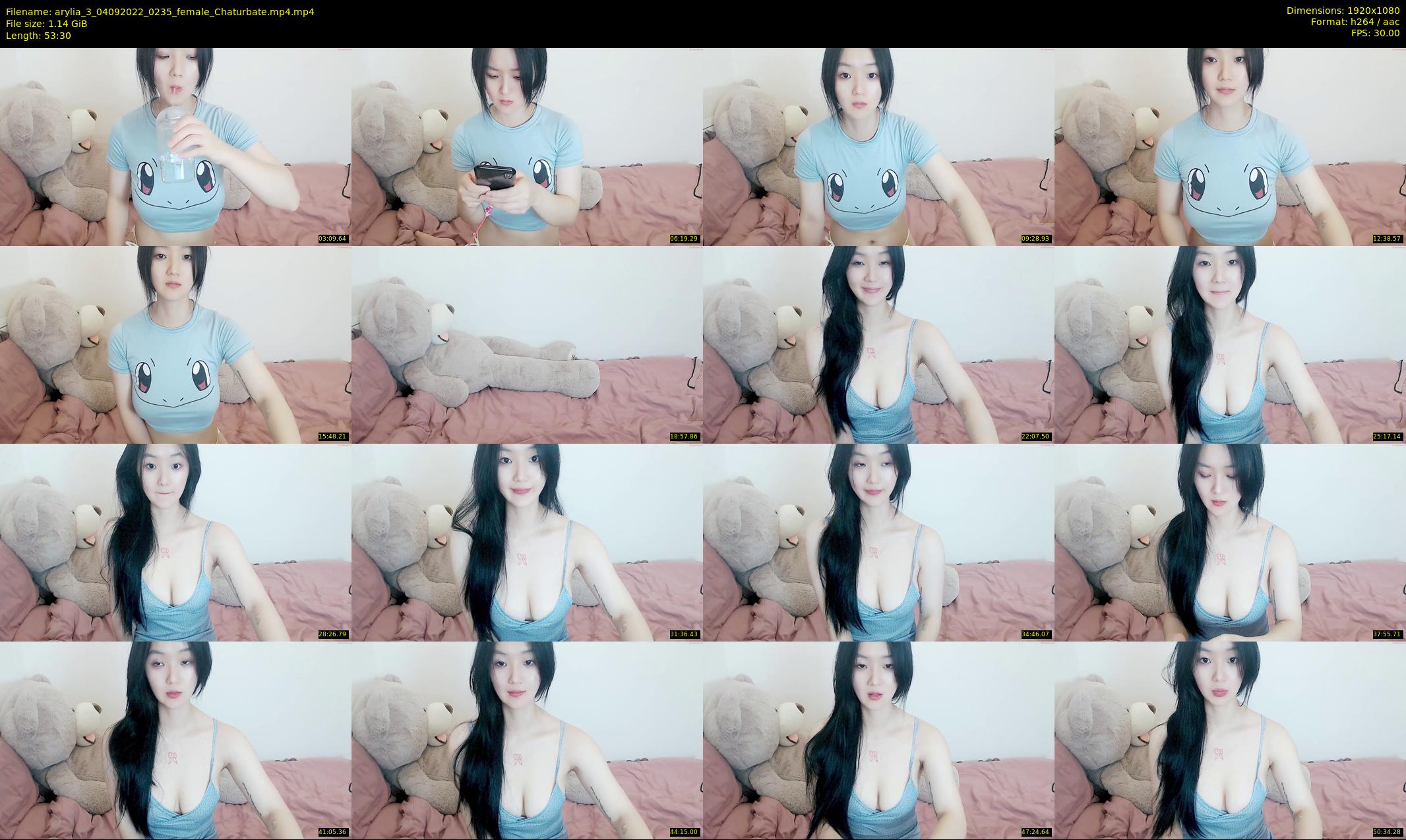 arylia_3 — 54 minute Chaturbate female cam show recording, 1080p, Sep 4, 2022