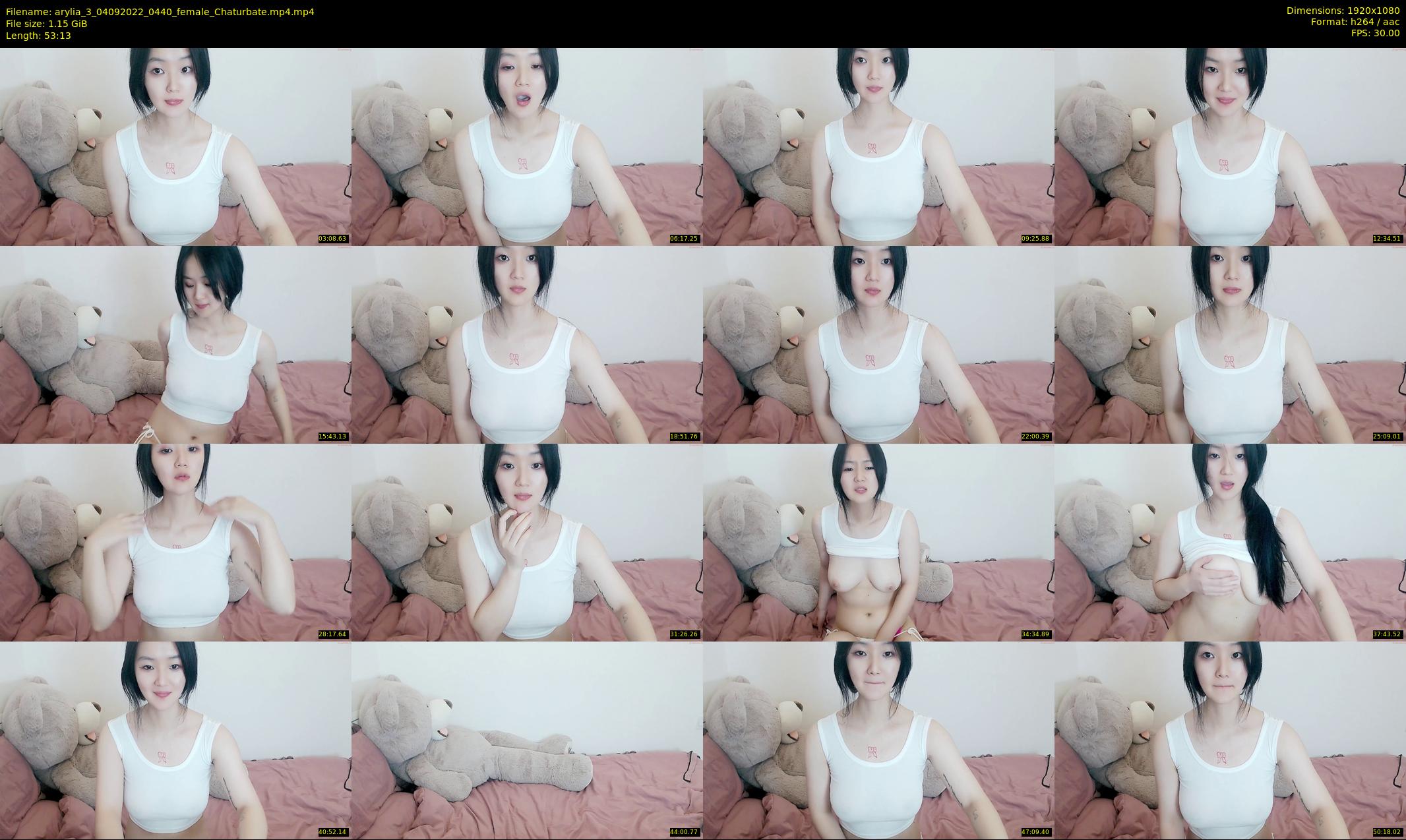 arylia_3 — 54 minute Chaturbate female cam show recording, 1080p, Sep 4, 2022