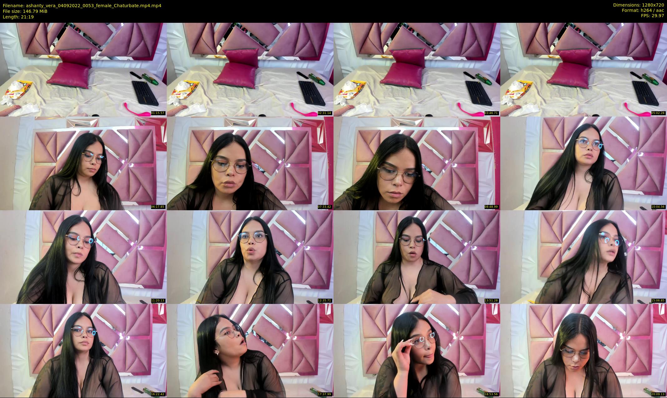 ashanty_vera — 22 minute Chaturbate couple cam show recording, 720p, Sep 4, 2022