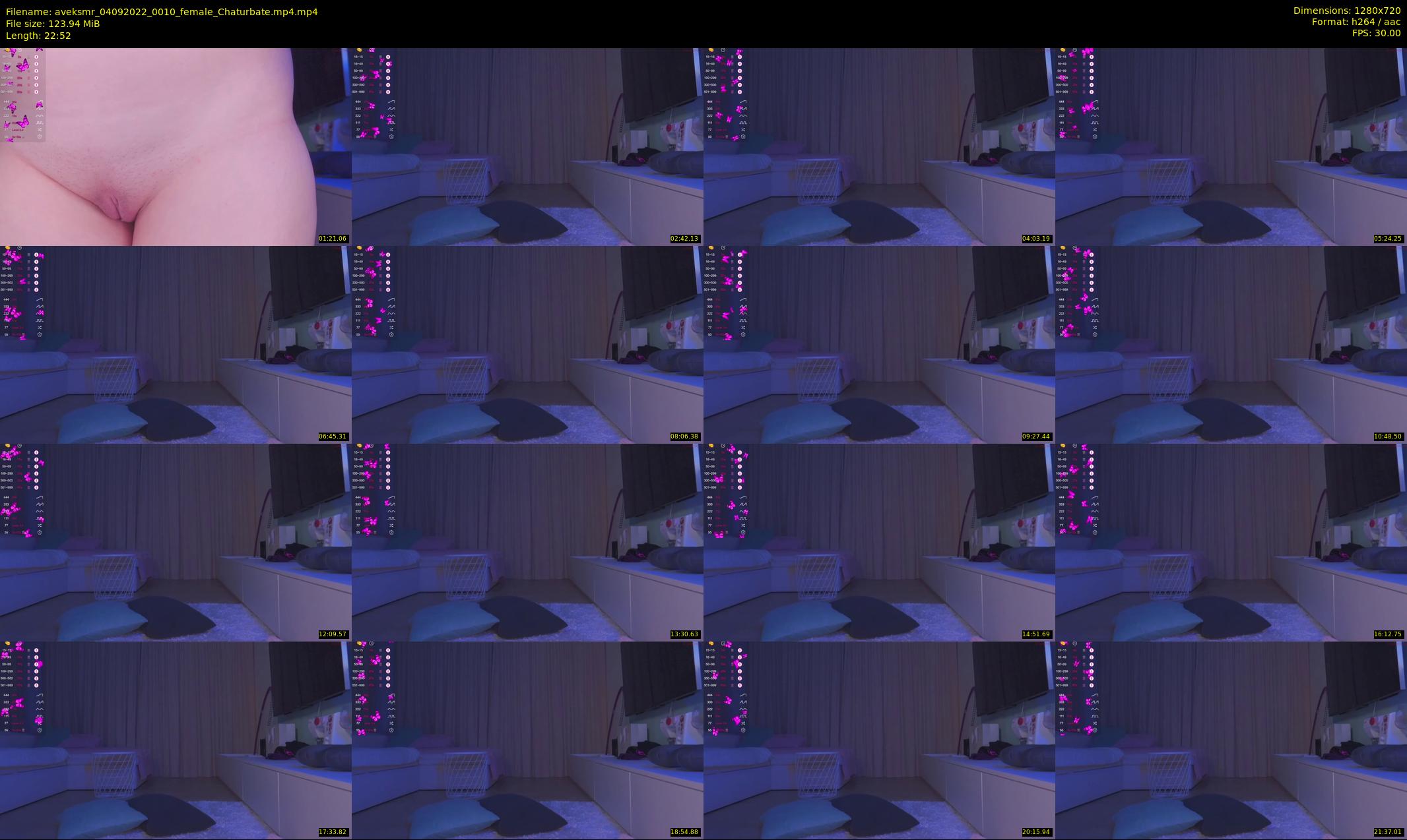 aveksmr — 23 minute Chaturbate couple cam show recording, 720p, Sep 4, 2022