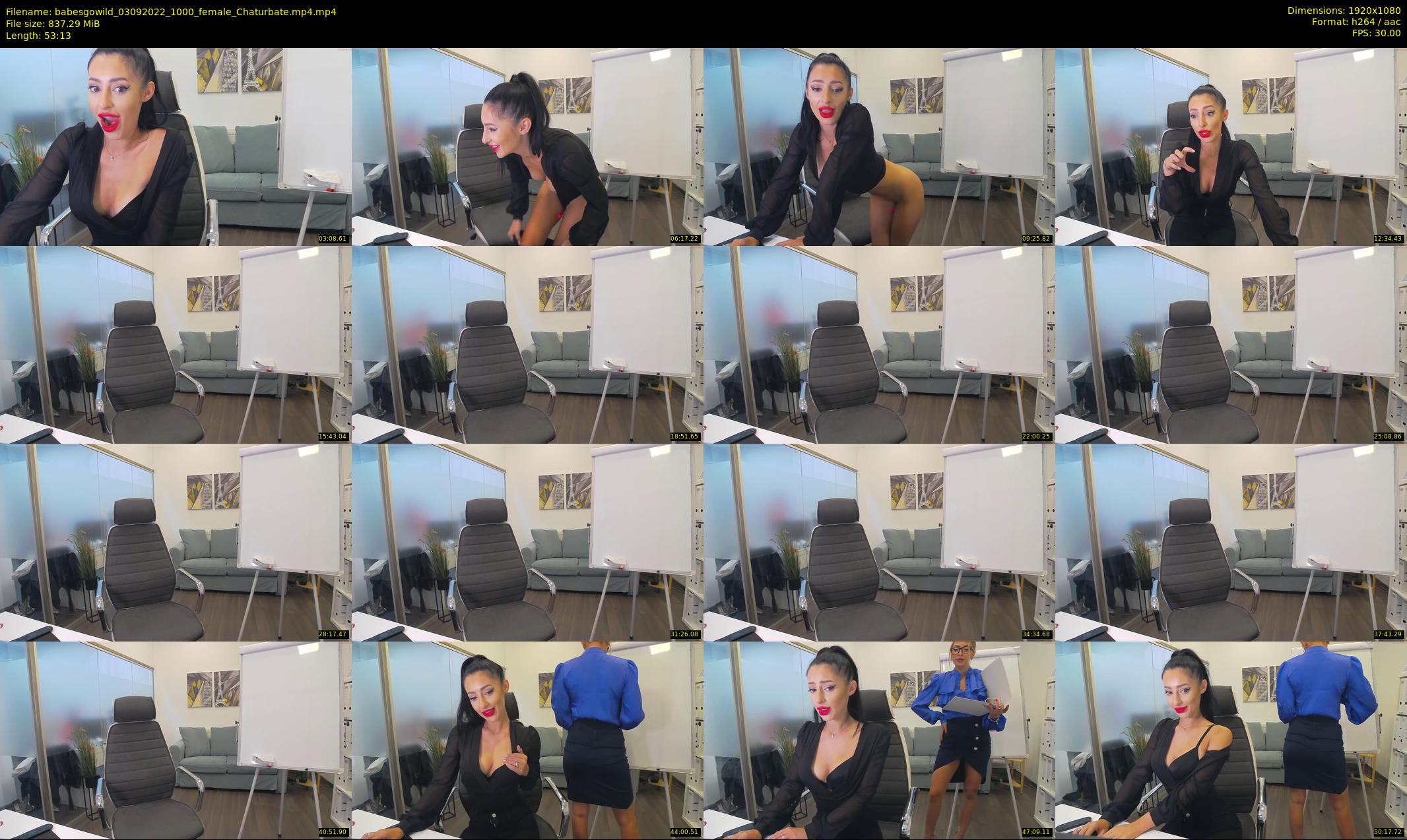babesgowild — 54 minute Chaturbate couple cam show recording, 1080p, Sep 3, 2022