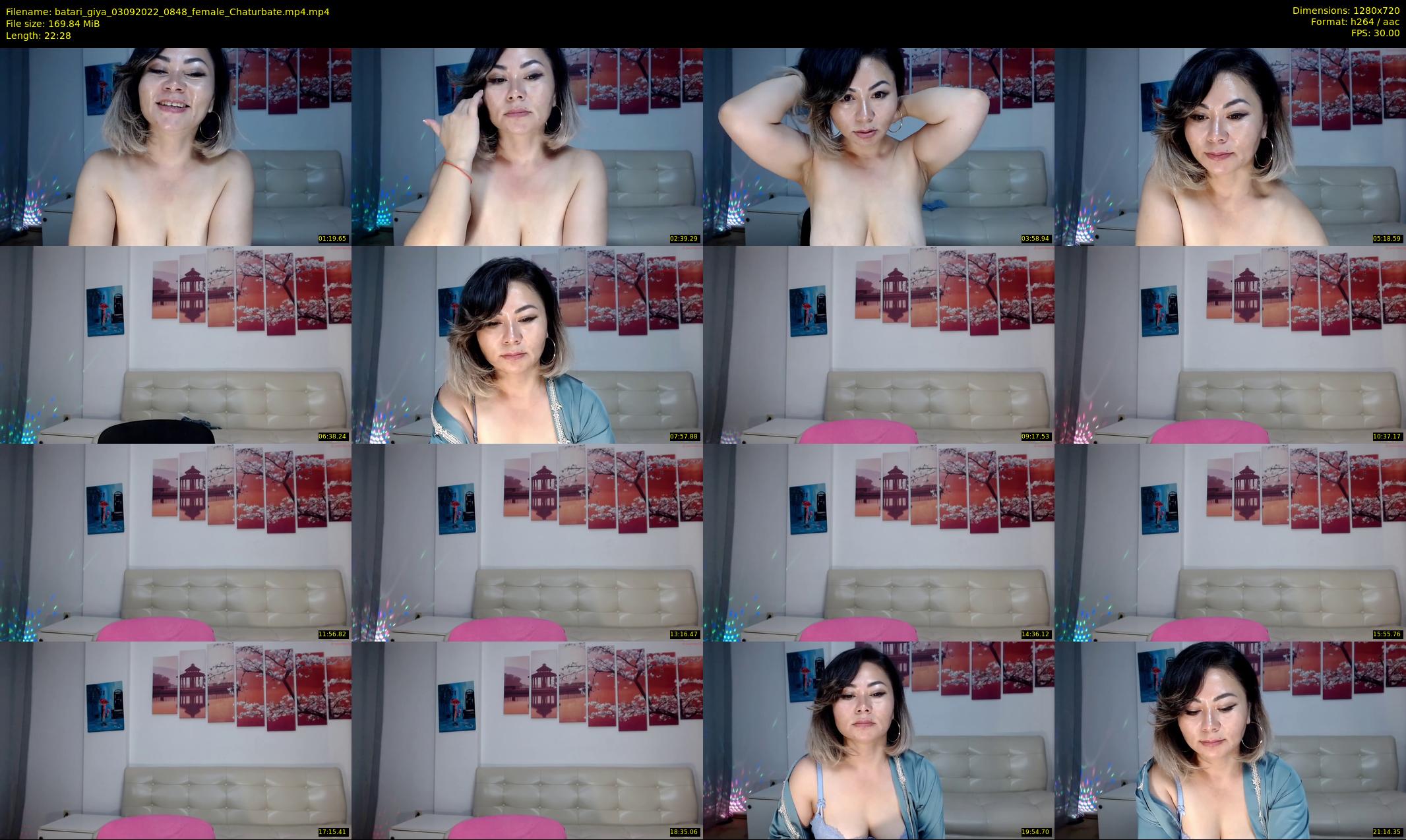 batari_giya — 23 minute Chaturbate female cam show recording, 720p, Sep 3, 2022