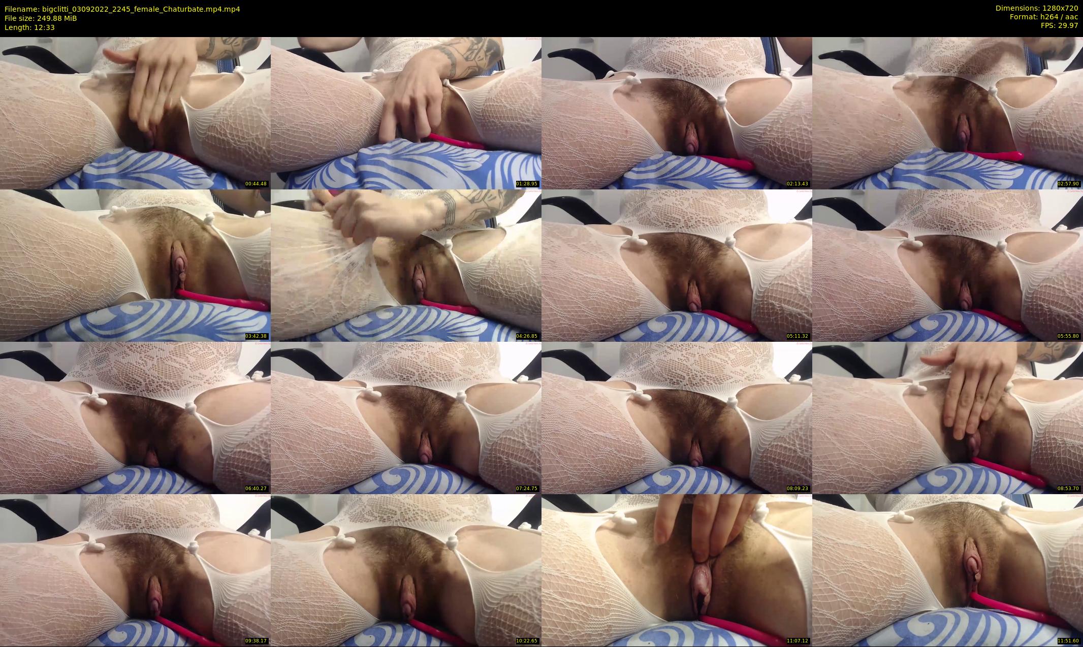 bigclitti — 13 minute Chaturbate female cam show recording, 720p, Sep 3, 2022
