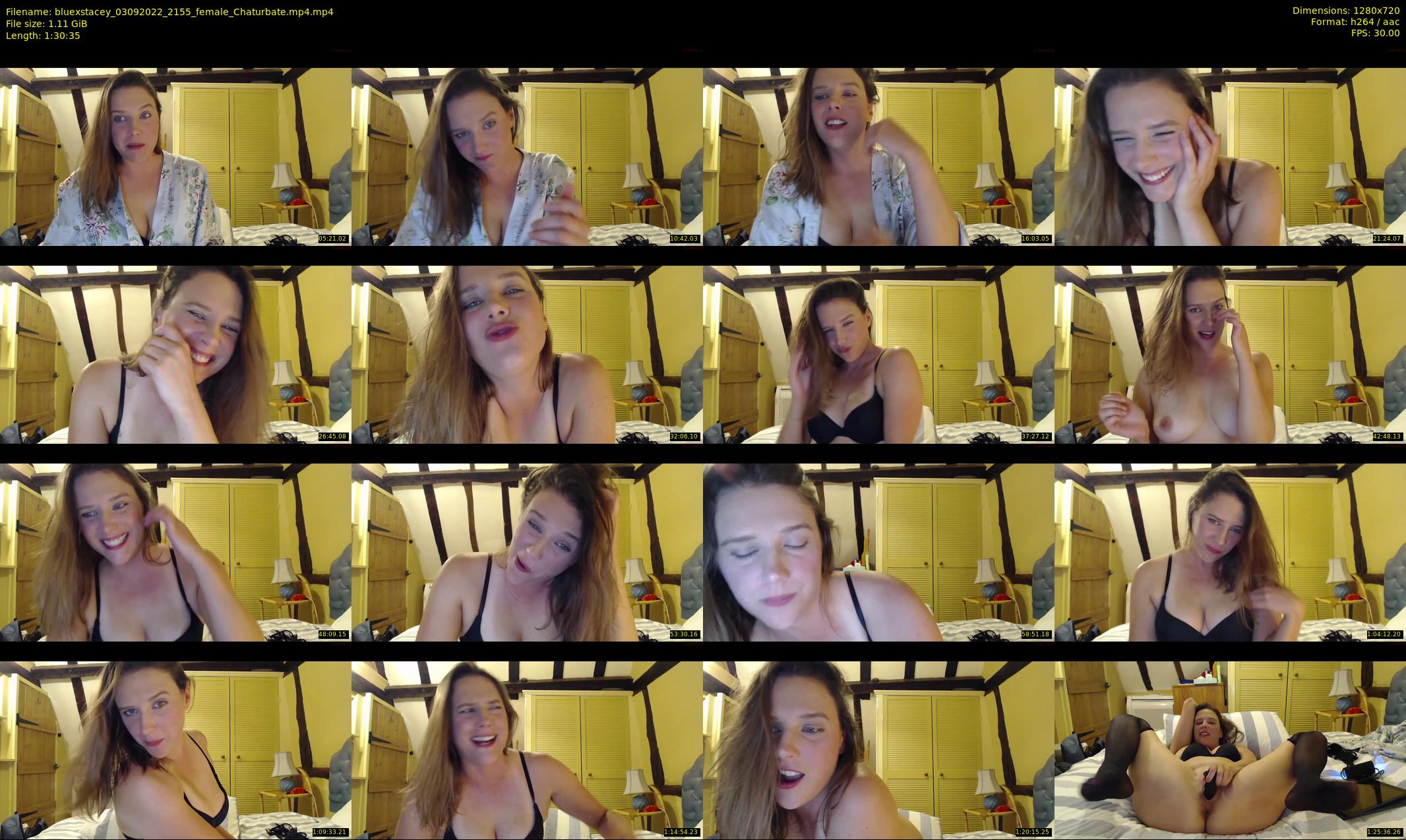 bluexstacey — 91 minute Chaturbate female cam show recording, 720p, Sep 3, 2022