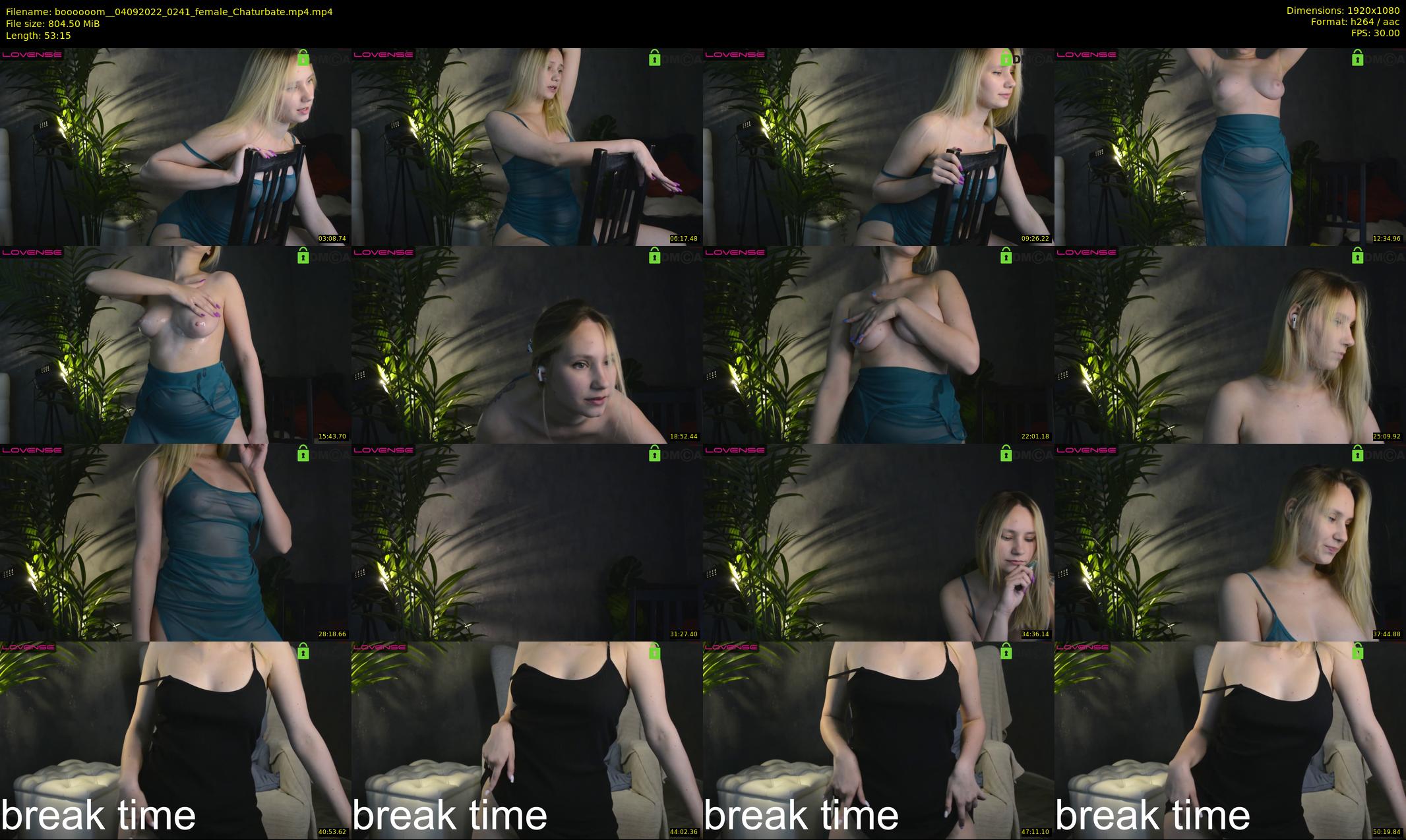 boooooom_ — 54 minute Chaturbate female cam show recording, 1080p, Sep 4, 2022