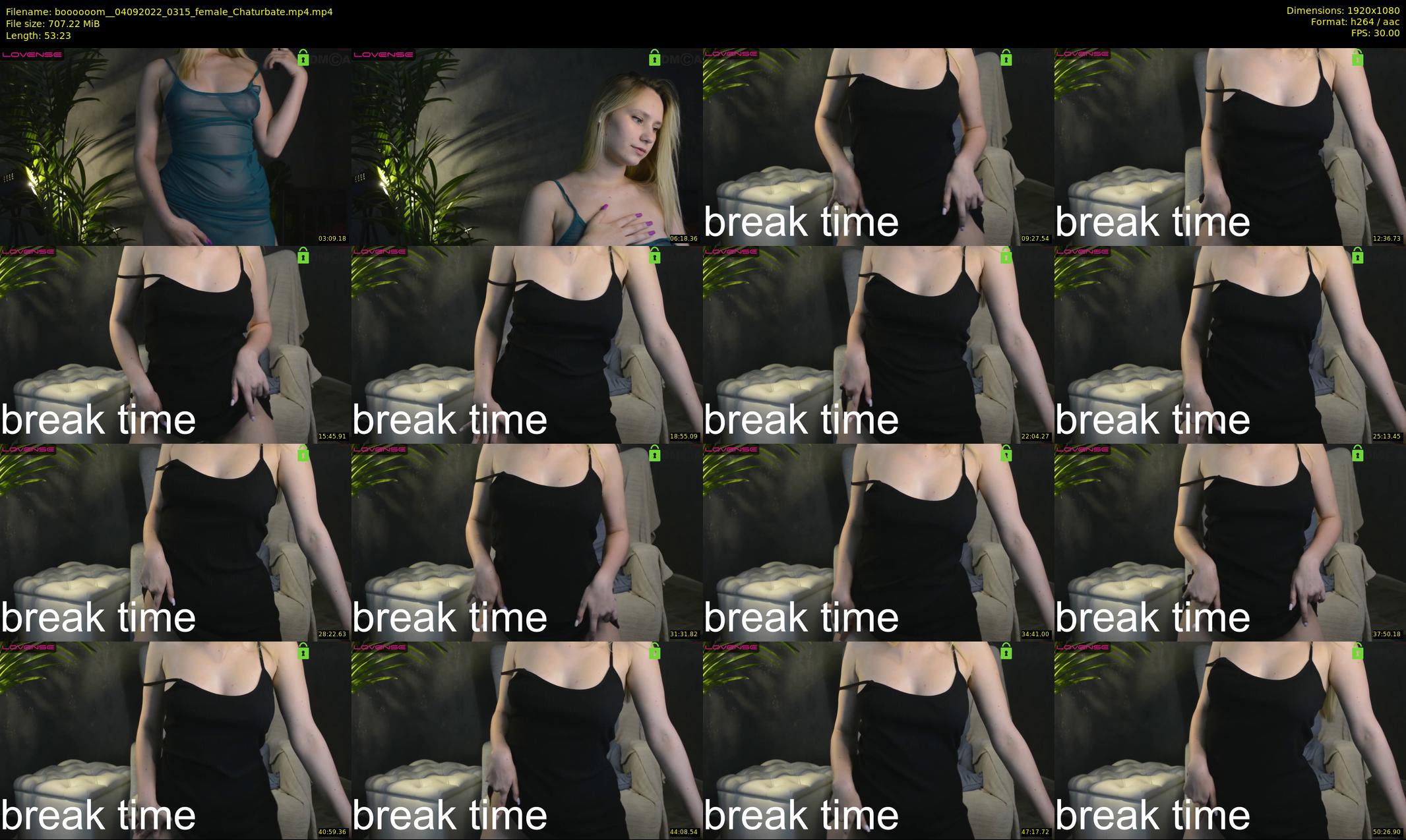 boooooom_ — 54 minute Chaturbate female cam show recording, 1080p, Sep 4, 2022