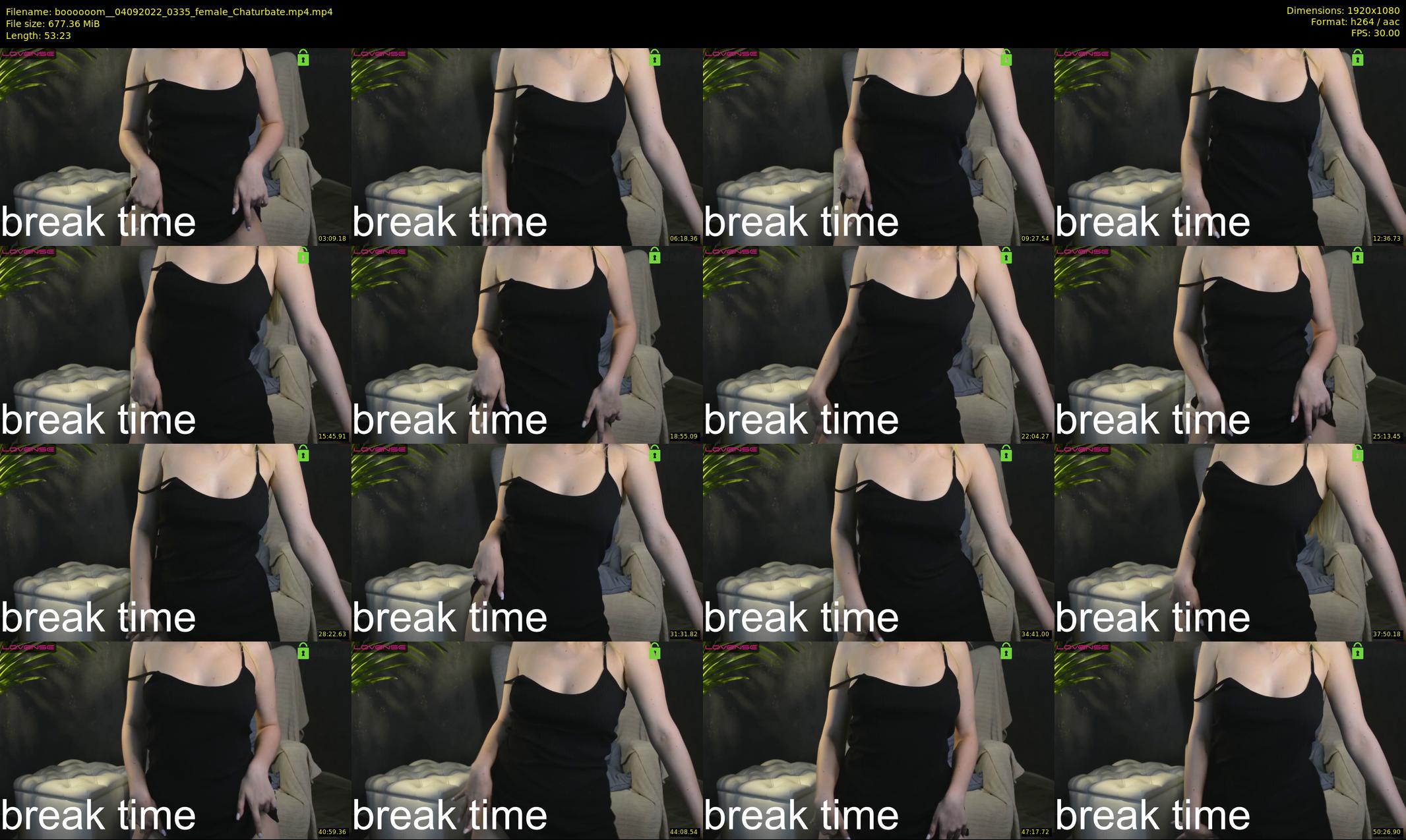 boooooom_ — 54 minute Chaturbate female cam show recording, 1080p, Sep 4, 2022