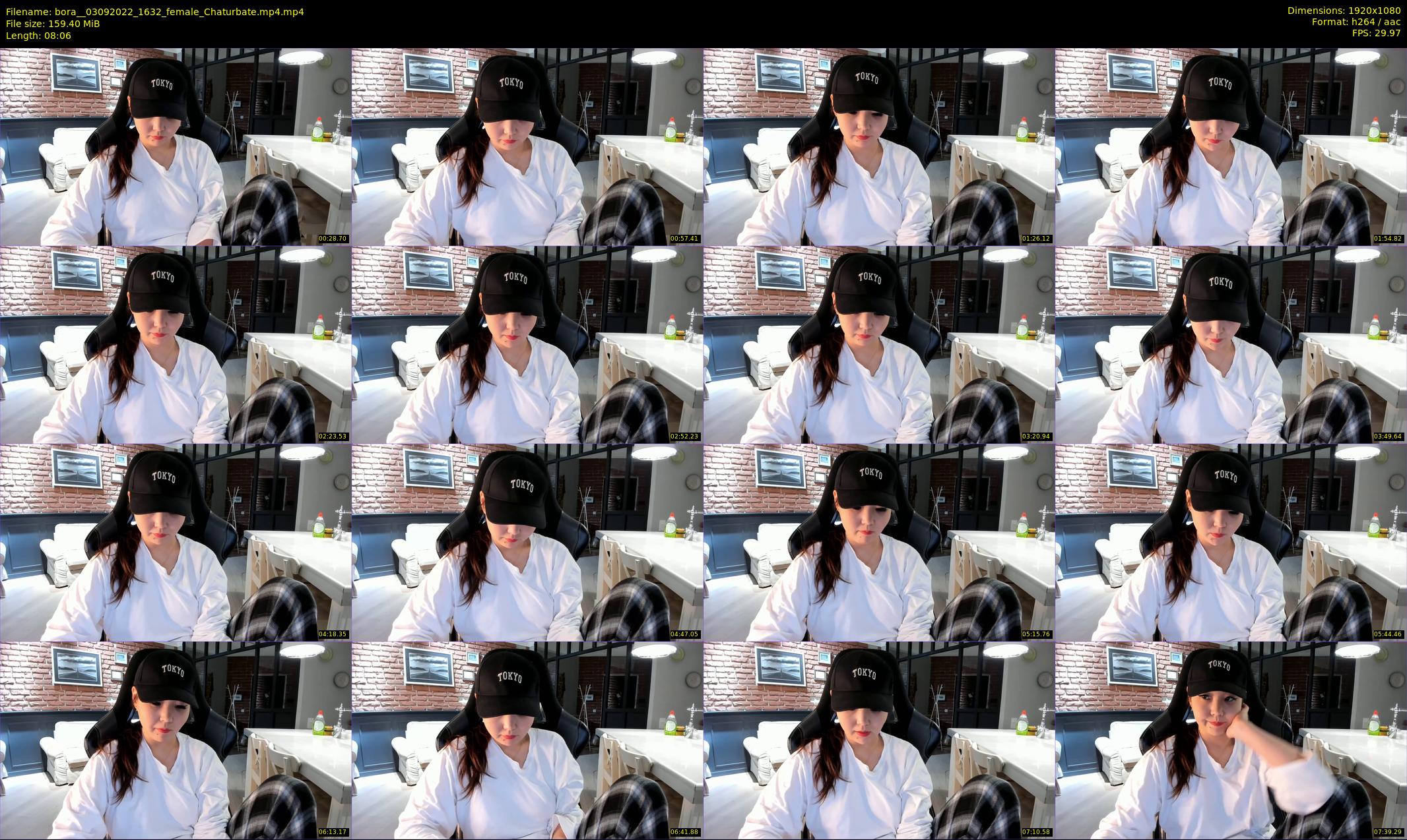 bora_ — 9 minute Chaturbate female cam show recording, 1080p, Sep 3, 2022