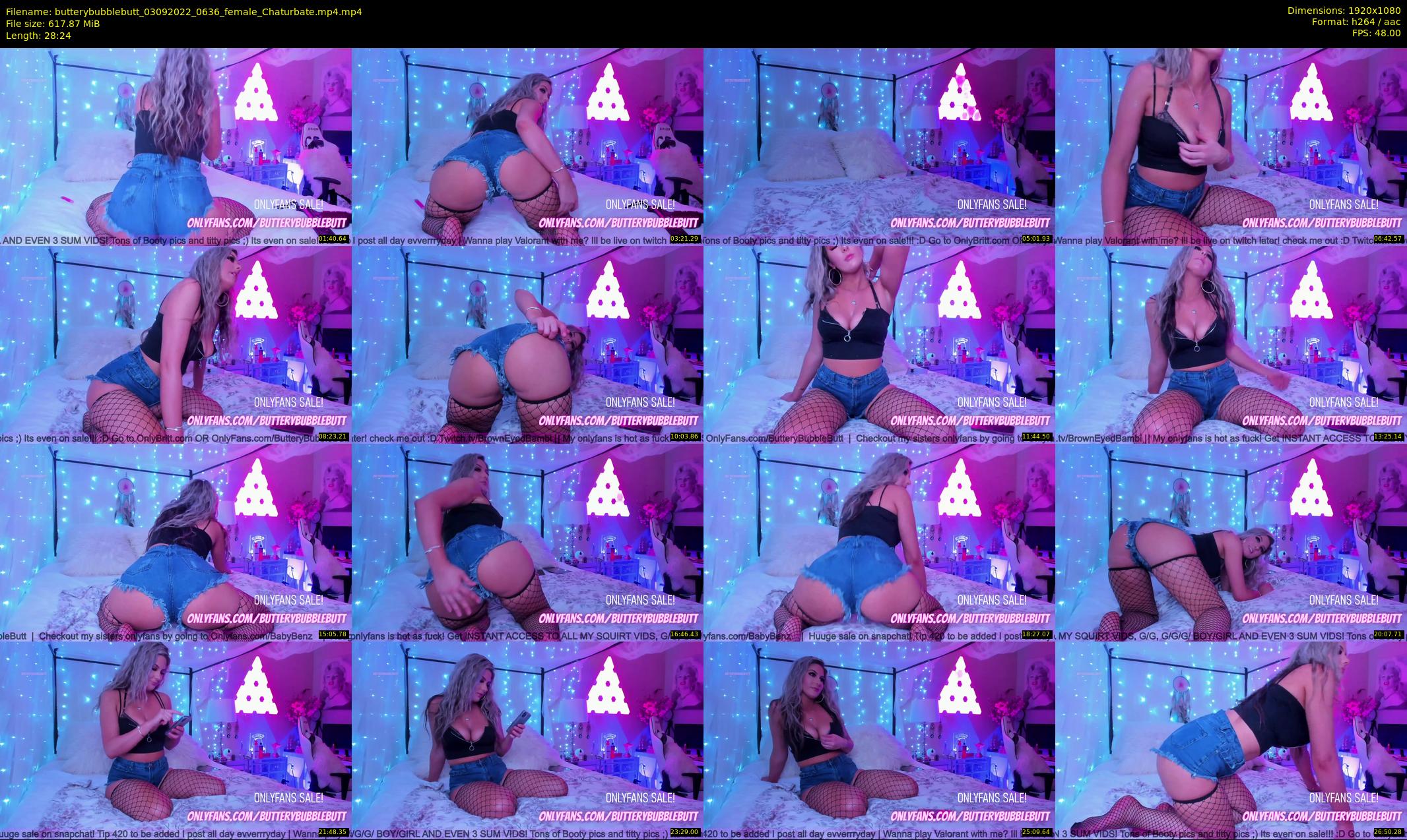 butterybubblebutt — 29 minute Chaturbate couple cam show recording, 1080p, Sep 3, 2022