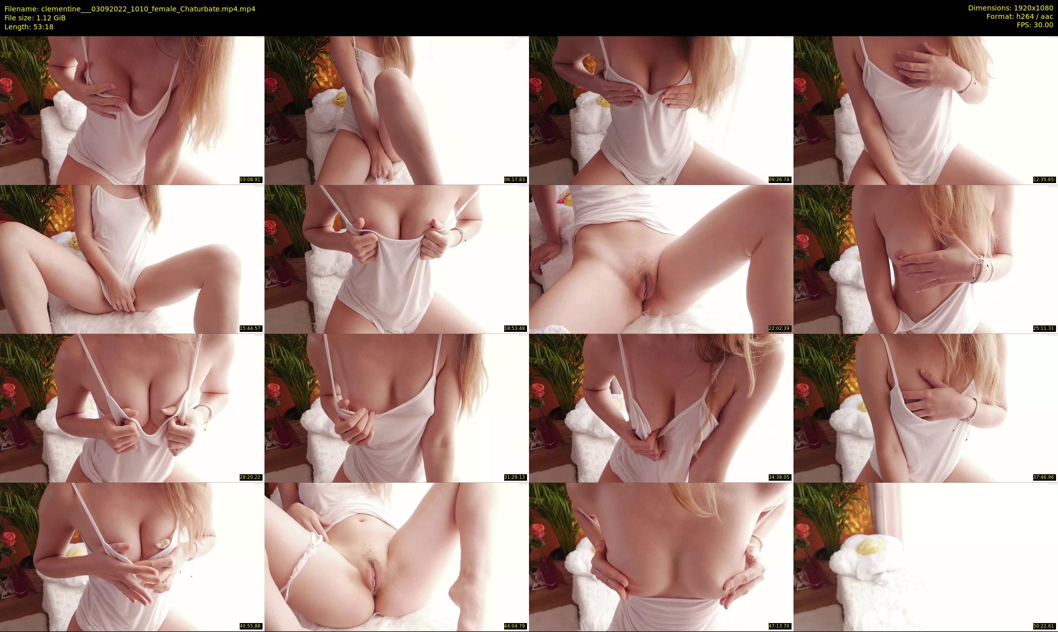 clementine__ — 54 minute Chaturbate female cam show recording, 1080p, Sep 3, 2022