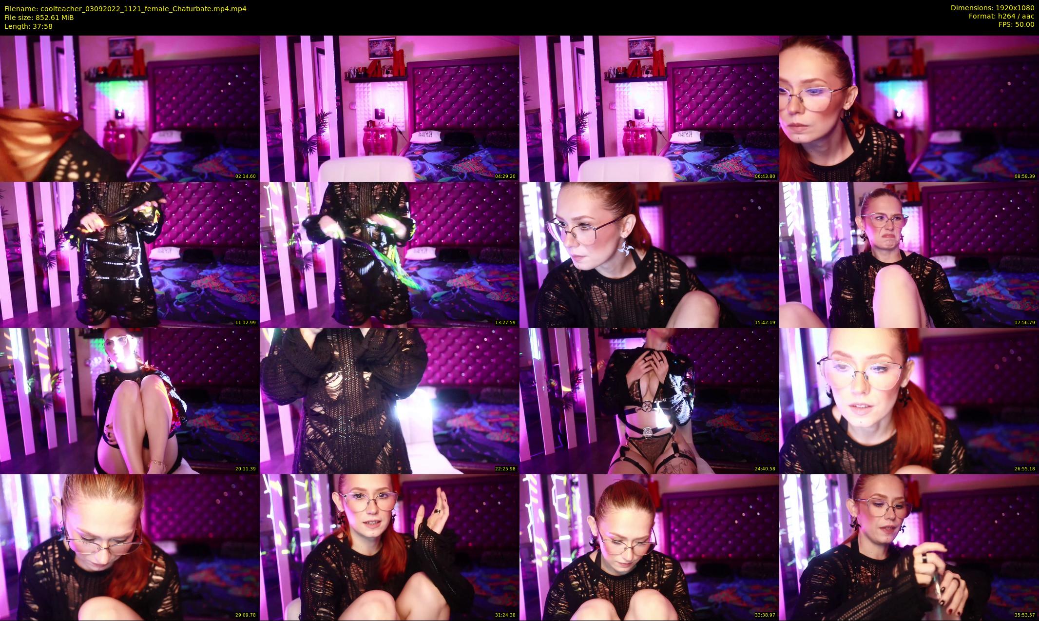 coolteacher — 38 minute Chaturbate female cam show recording, 1080p, Sep 3, 2022