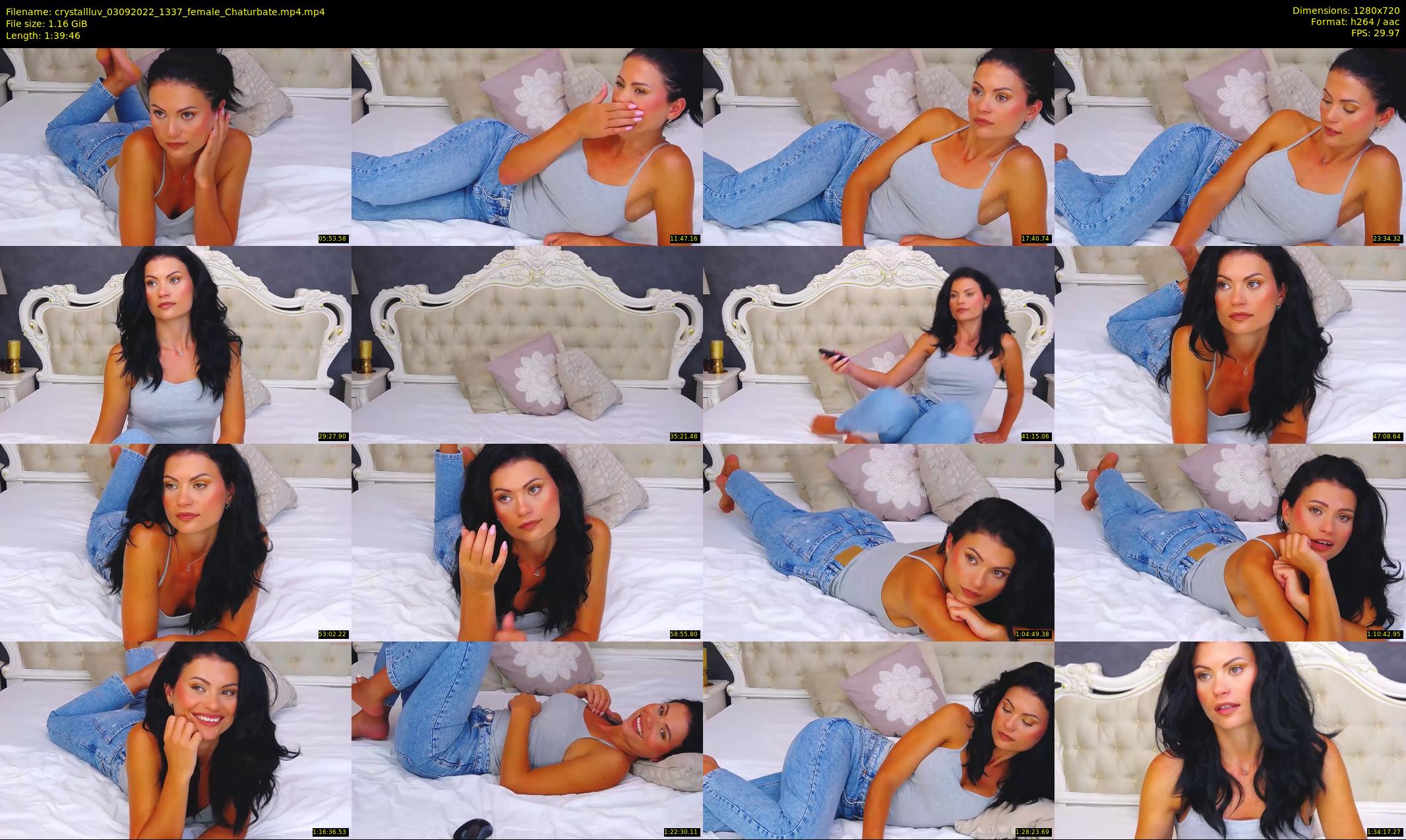 crystallluv — 100 minute Chaturbate female cam show recording, 720p, Sep 3, 2022