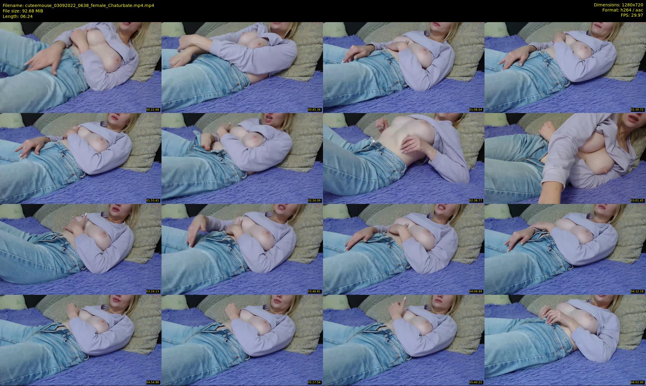 cuteemouse — 7 minute Chaturbate female cam show recording, 720p, Sep 3, 2022
