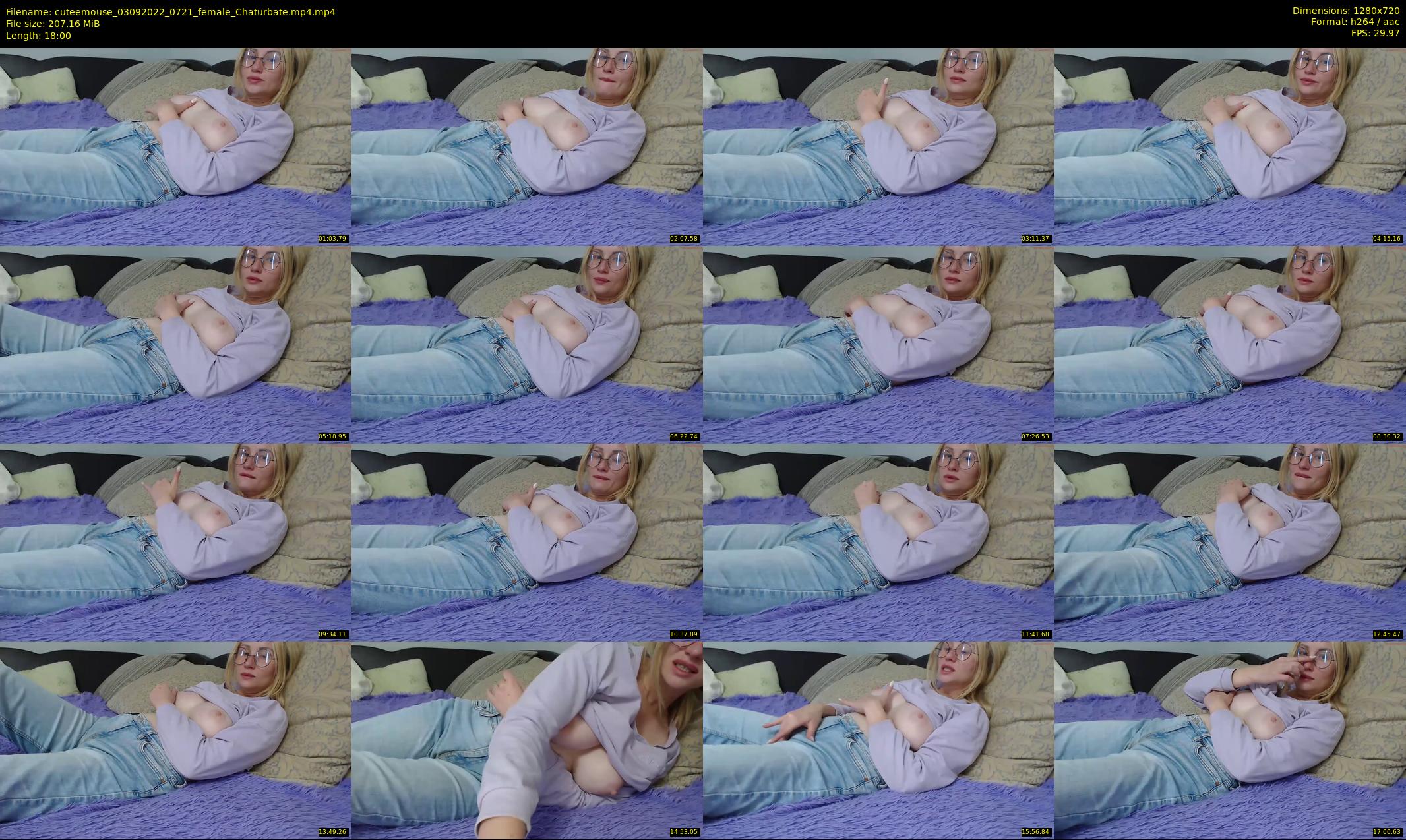 cuteemouse — 18 minute Chaturbate female cam show recording, 720p, Sep 3, 2022