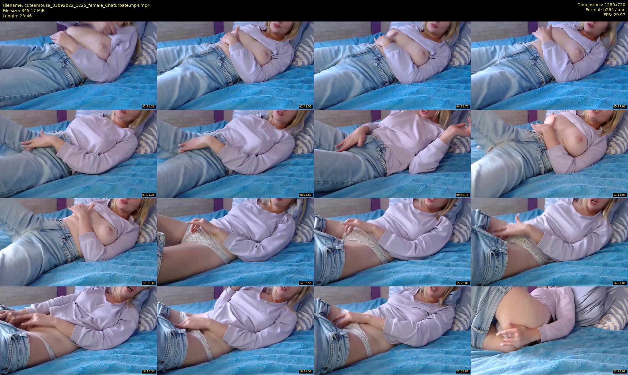 cuteemouse — 24 minute Chaturbate female cam show recording, 720p, Sep 3, 2022