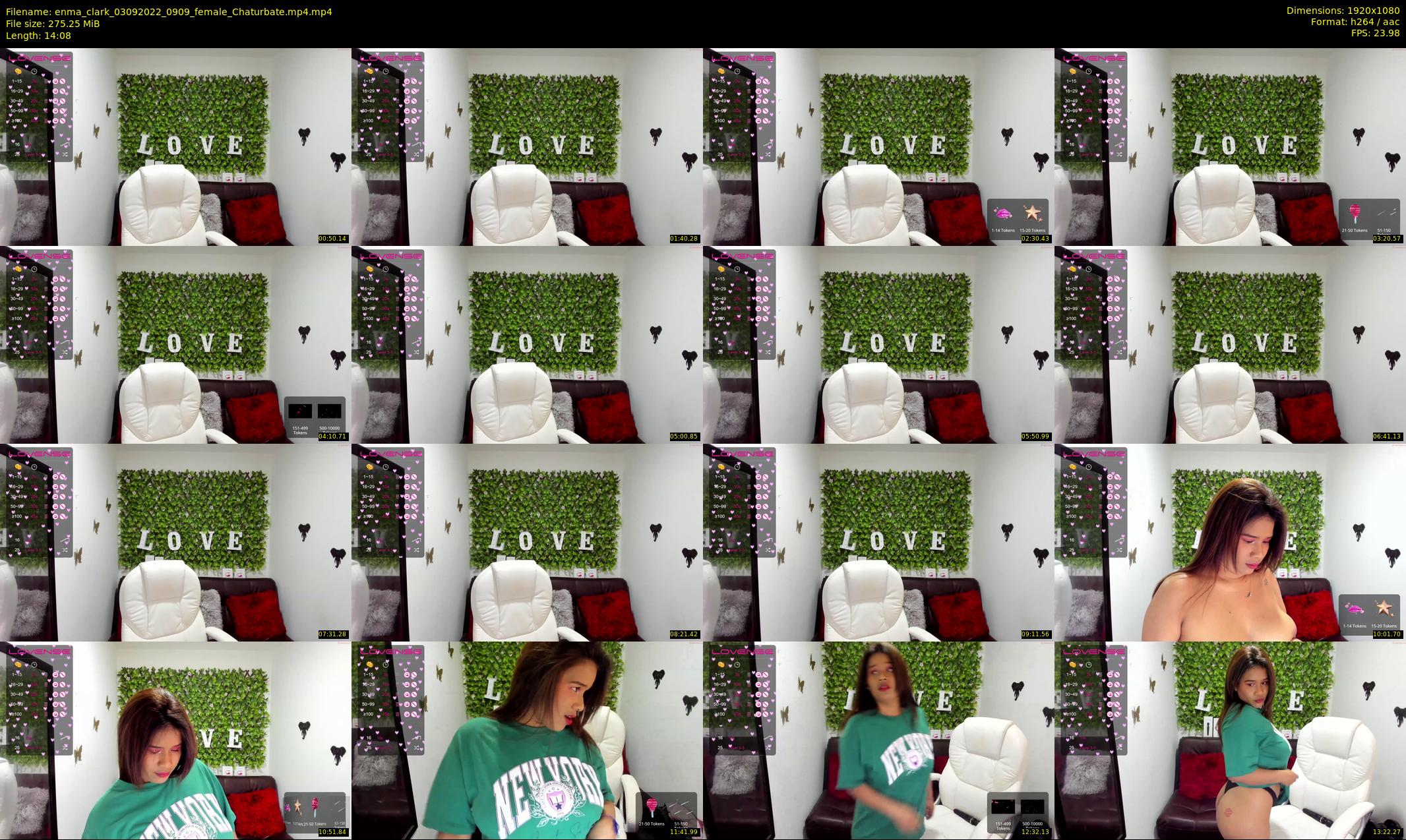 enma_clark — 15 minute Chaturbate female cam show recording, 1080p, Sep 3, 2022