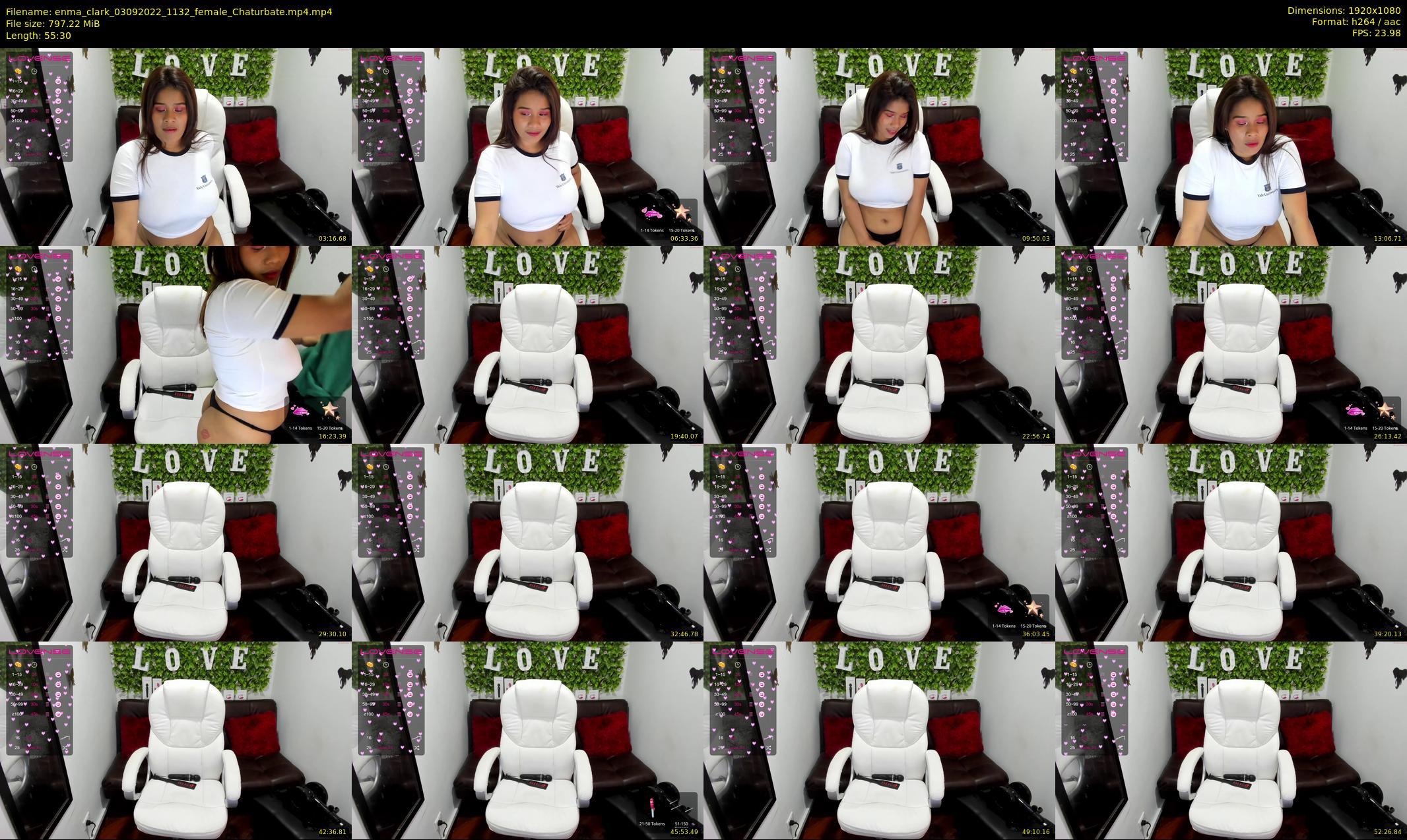 enma_clark — 56 minute Chaturbate female cam show recording, 1080p, Sep 3, 2022
