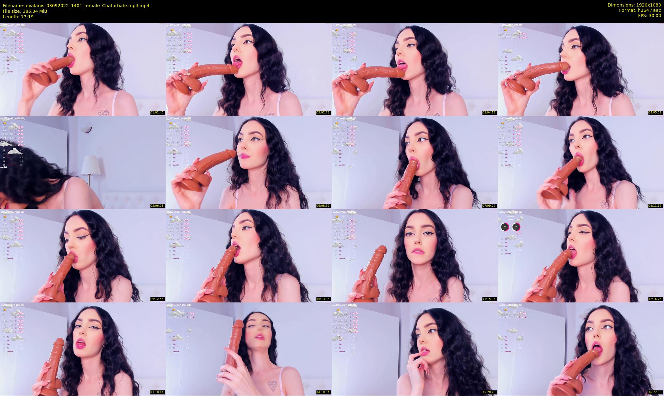 evalanis — 18 minute Chaturbate couple cam show recording, 1080p, Sep 3, 2022