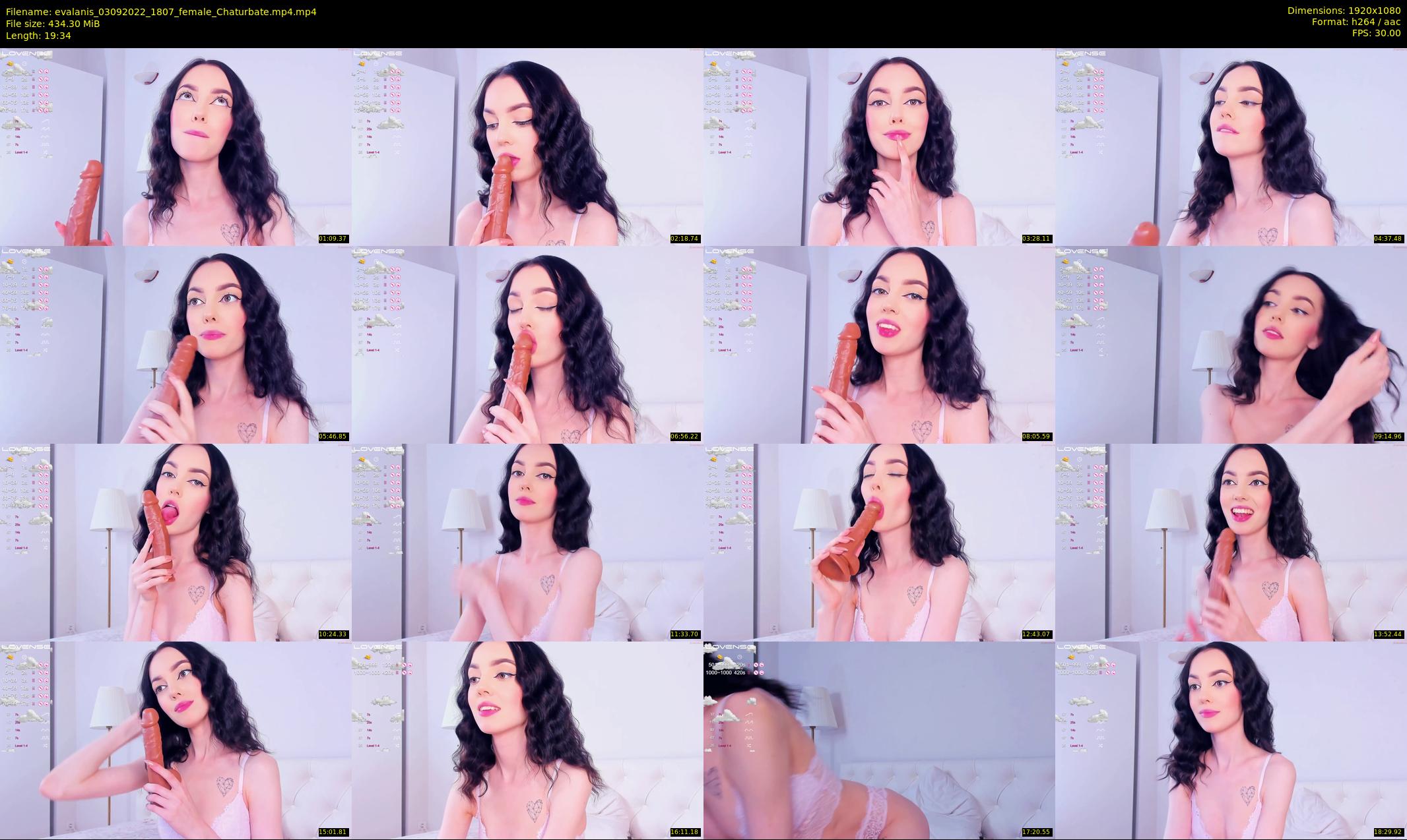 evalanis — 20 minute Chaturbate couple cam show recording, 1080p, Sep 3, 2022