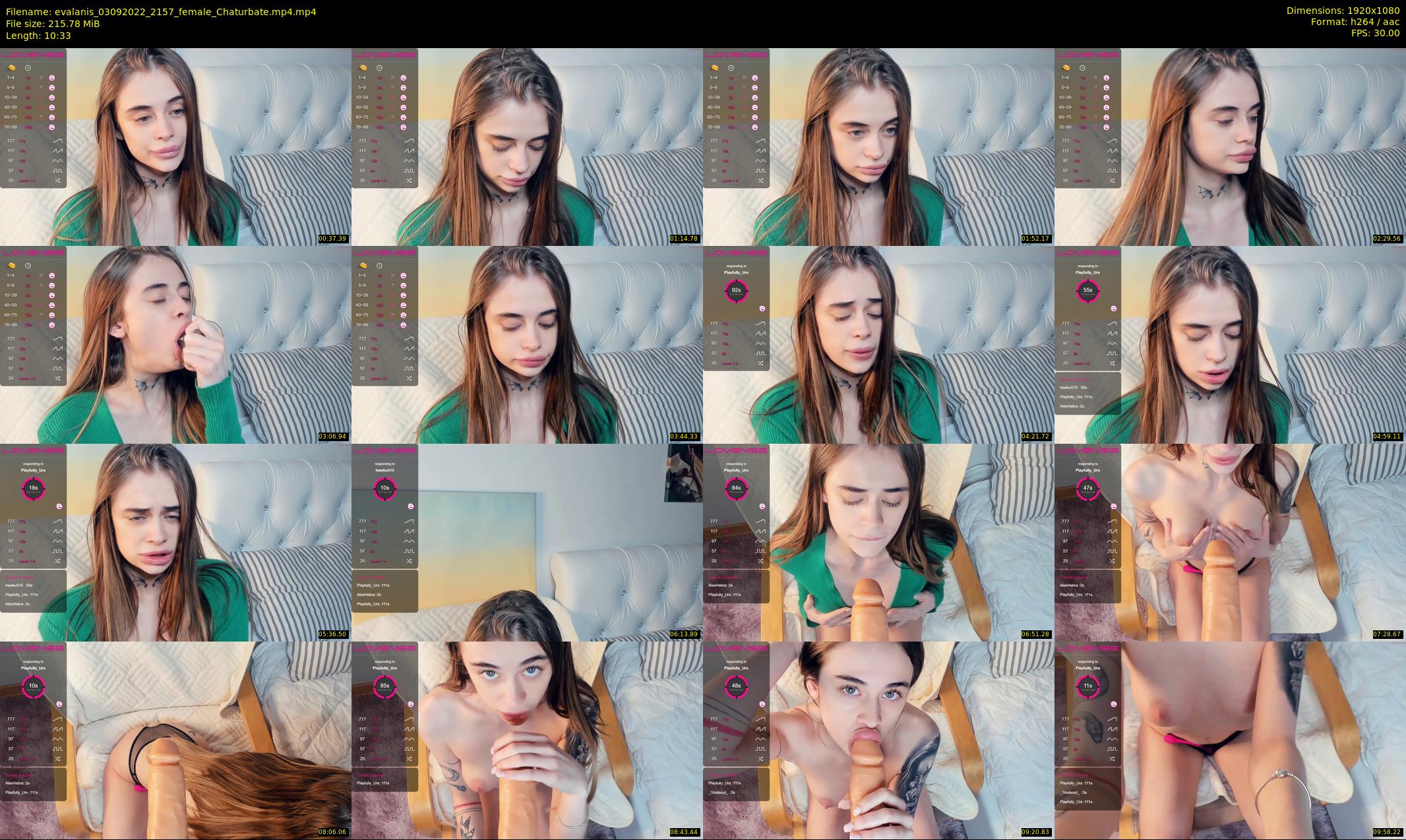 evalanis — 11 minute Chaturbate couple cam show recording, 1080p, Sep 3, 2022