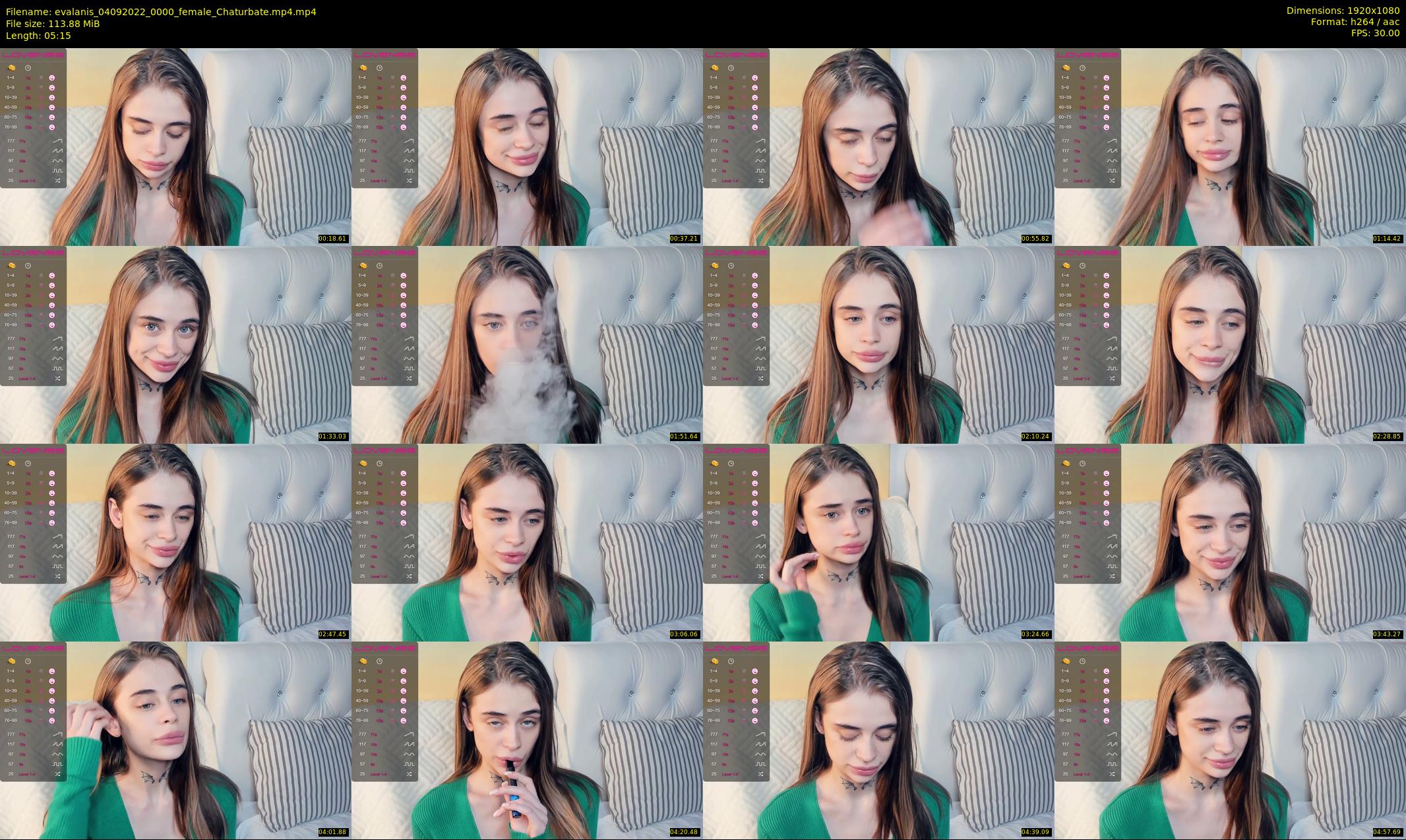 evalanis — 6 minute Chaturbate couple cam show recording, 1080p, Sep 4, 2022