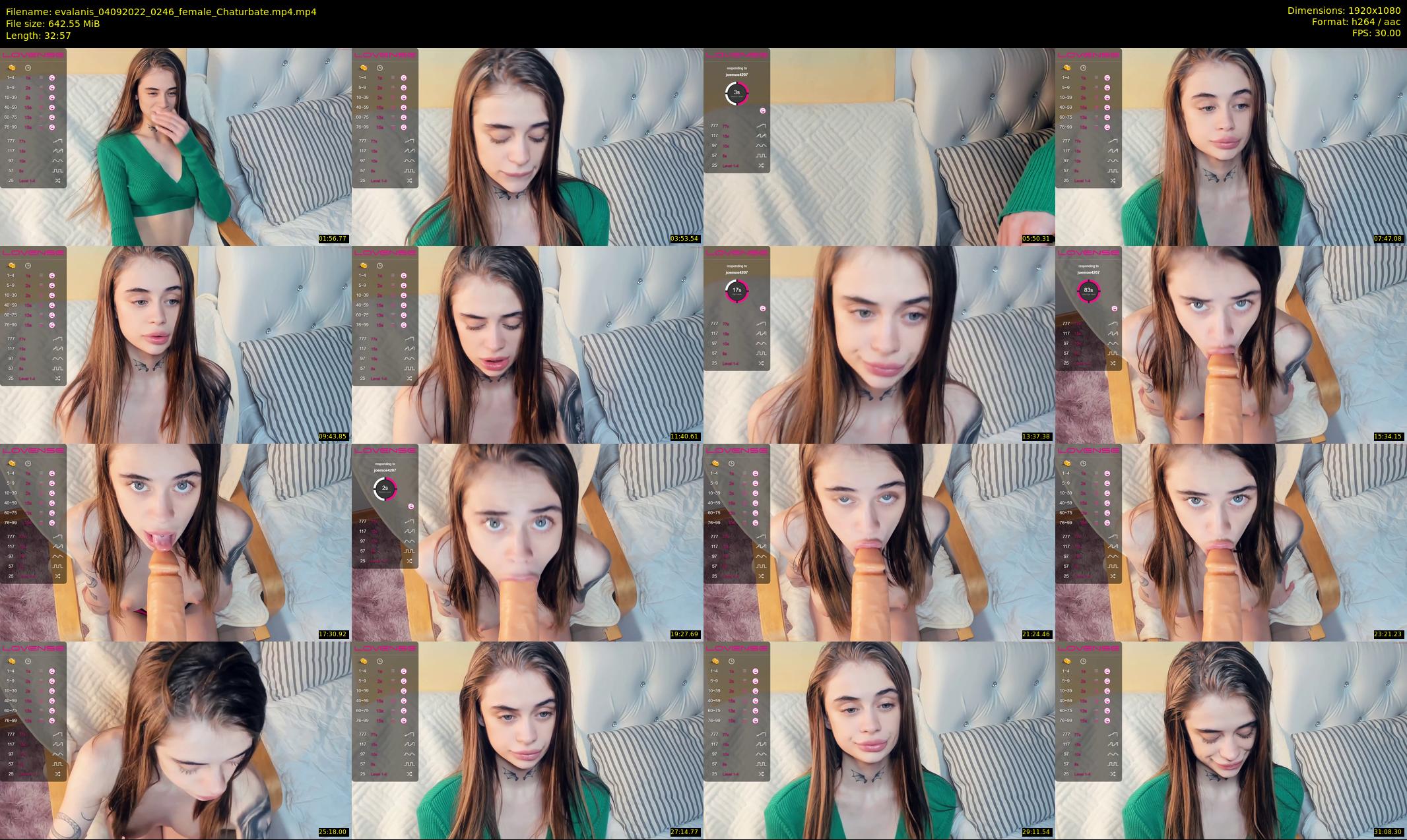 evalanis — 33 minute Chaturbate couple cam show recording, 1080p, Sep 4, 2022