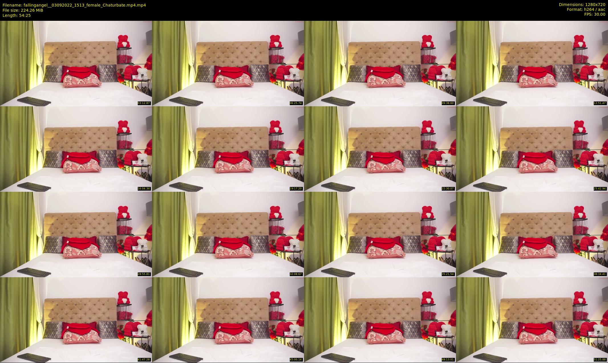 fallingangel_ — 55 minute Chaturbate female cam show recording, 720p, Sep 3, 2022
