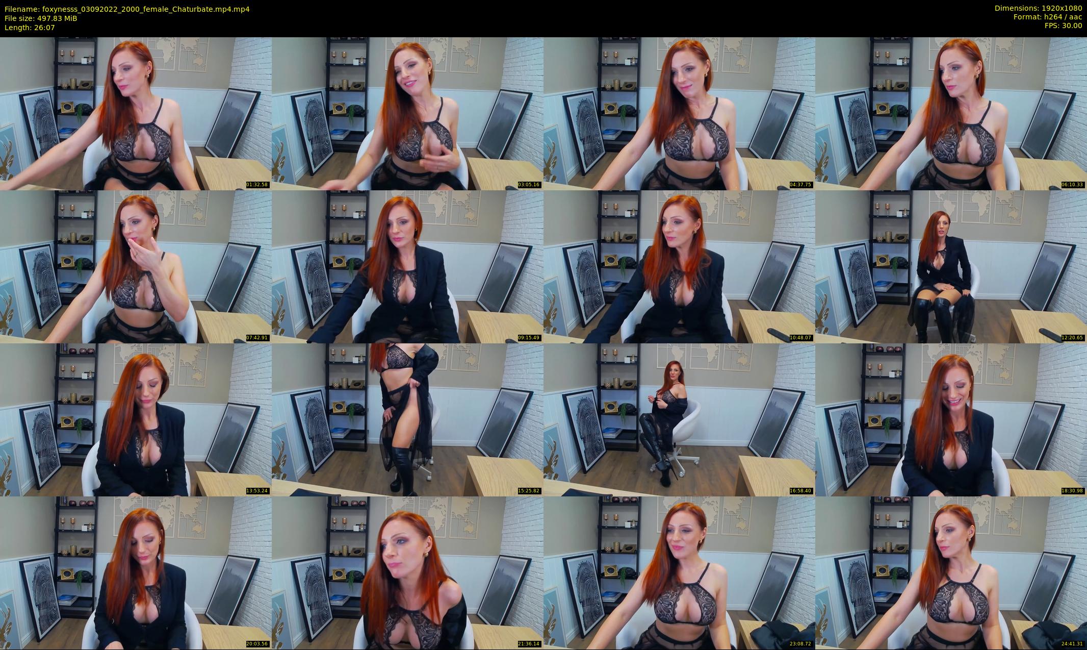 foxynesss — 27 minute Chaturbate female cam show recording, 1080p, Sep 3, 2022