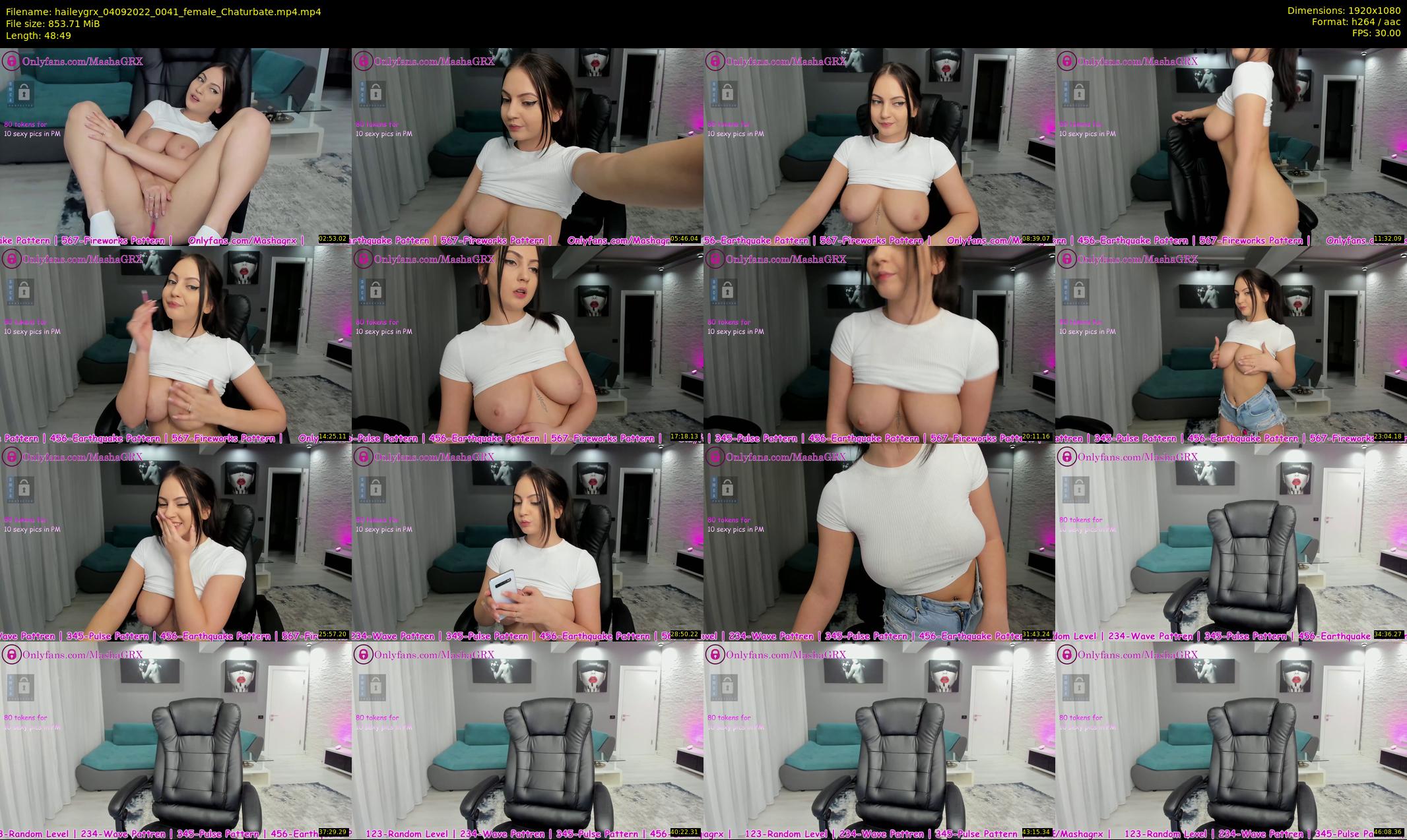 haileygrx — 49 minute Chaturbate female cam show recording, 1080p, Sep 4, 2022