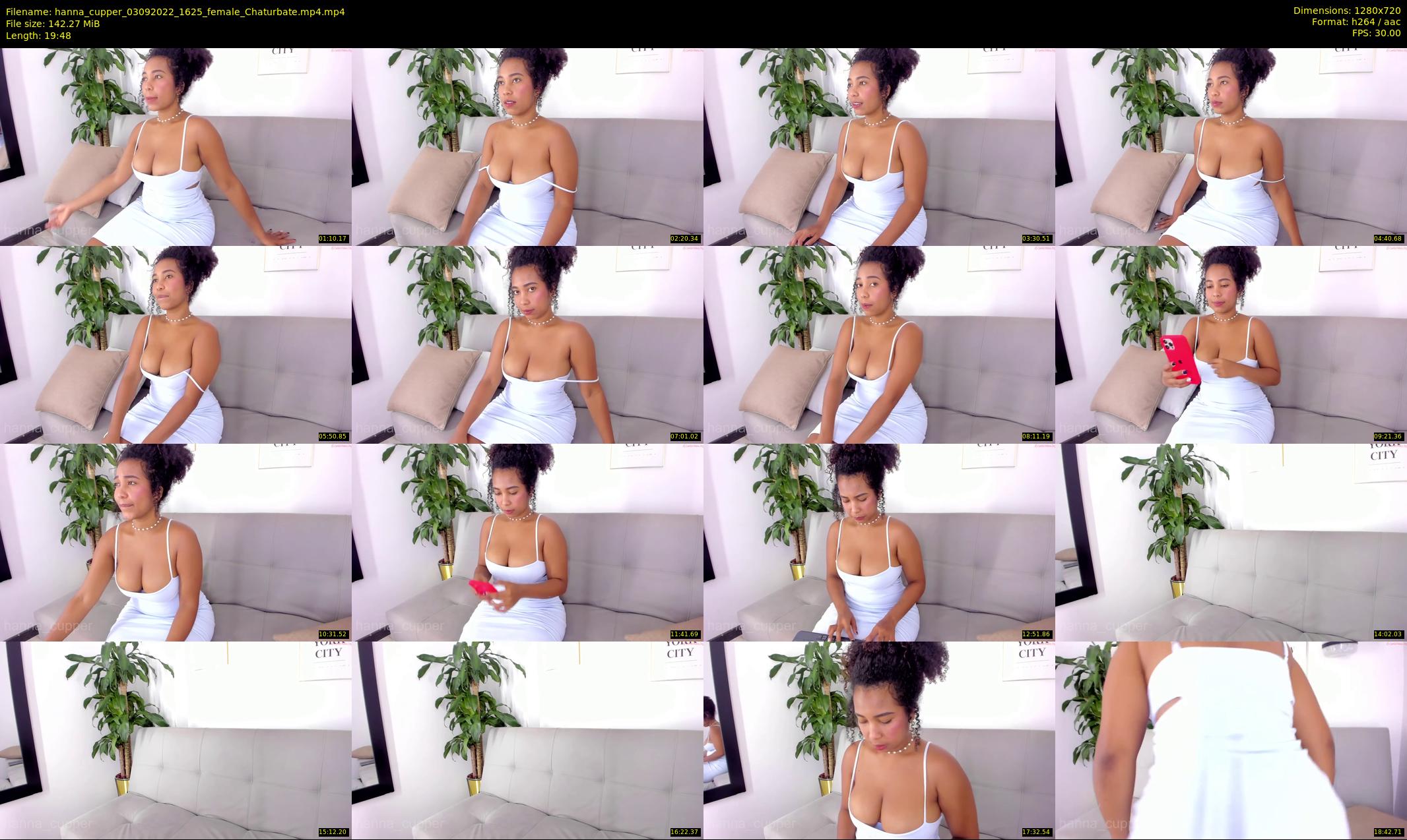 hanna_cupper — 20 minute Chaturbate female cam show recording, 720p, Sep 3, 2022