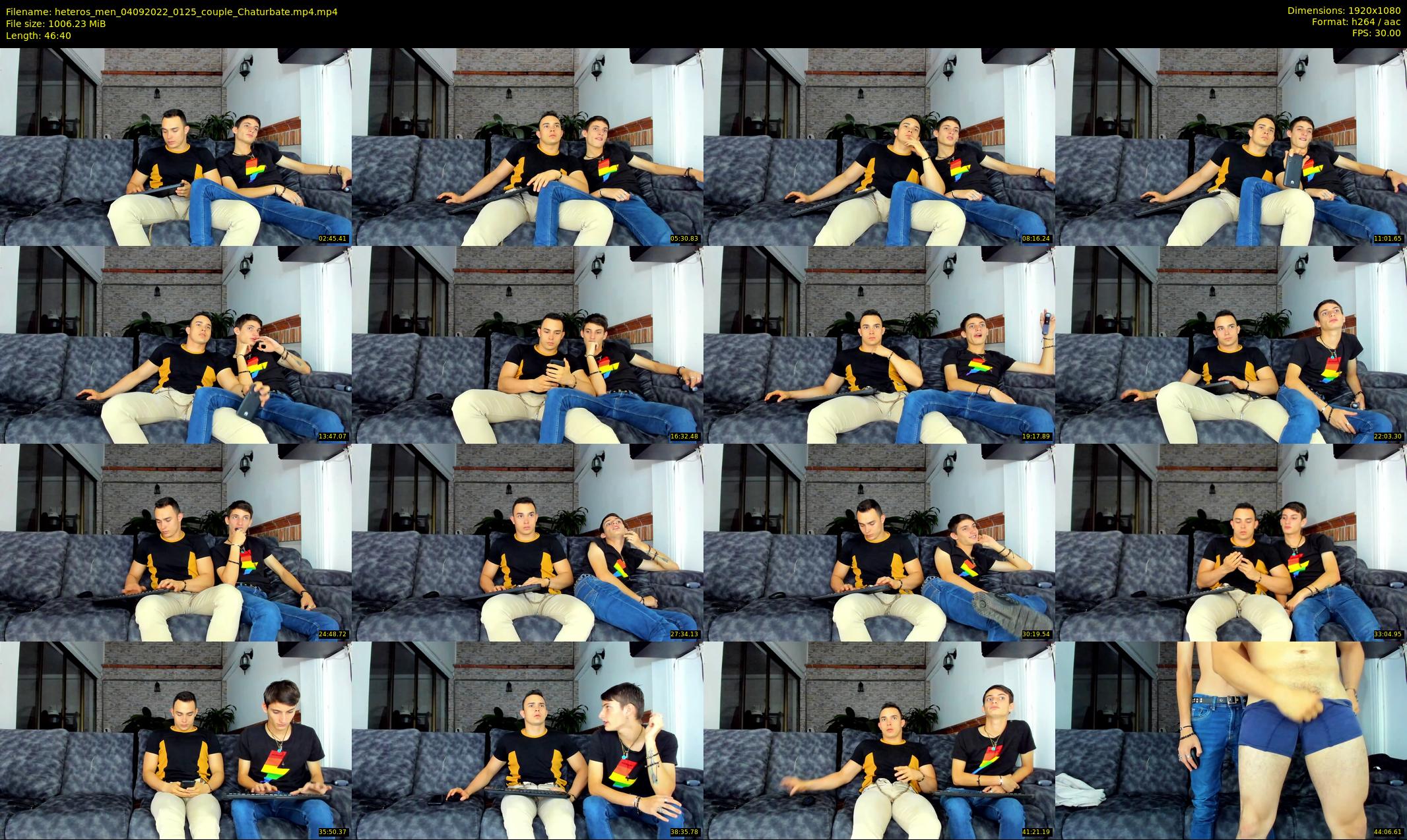 heteros_men — 47 minute Chaturbate male cam show recording, 1080p, Sep 4, 2022