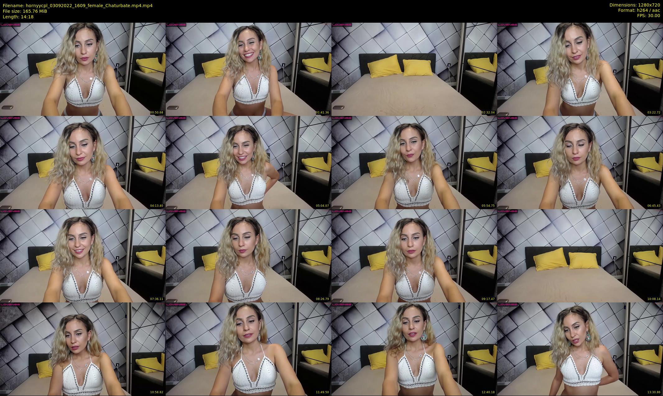 hornyycpl — 15 minute Chaturbate couple cam show recording, 720p, Sep 3, 2022