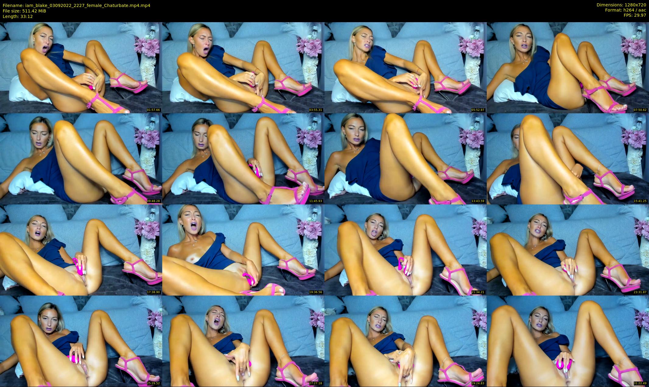 iam_blake — 34 minute Chaturbate female cam show recording, 720p, Sep 3, 2022
