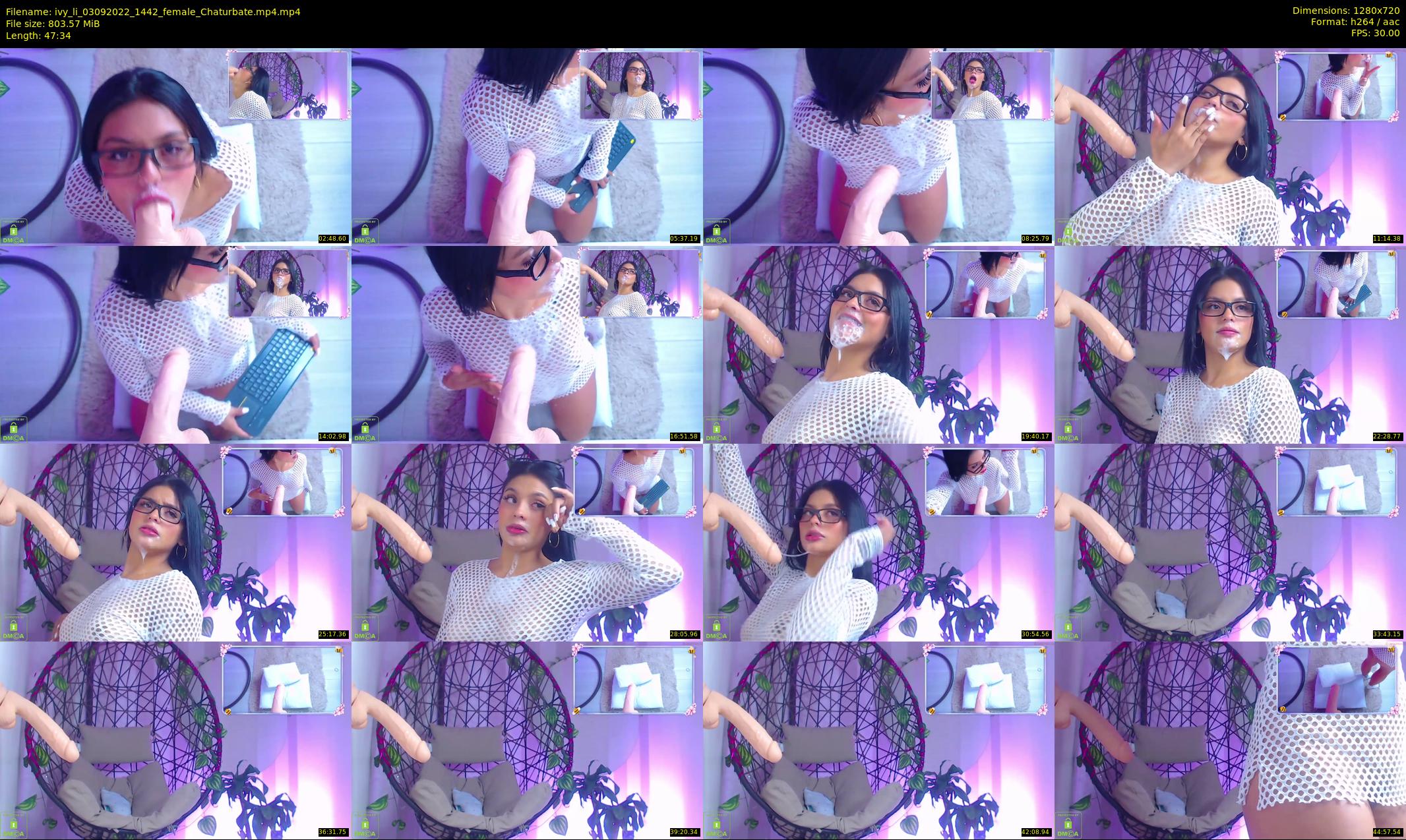 ivy_li — 48 minute Chaturbate female cam show recording, 720p, Sep 3, 2022