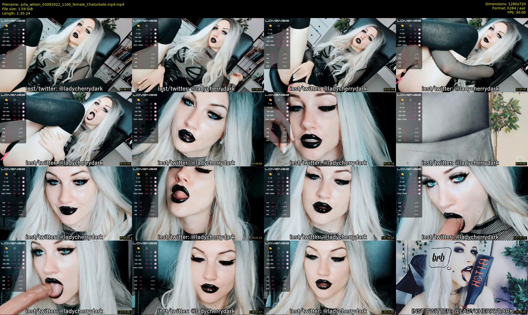 julia_wilson — 96 minute Chaturbate female cam show recording, 720p, Sep 3, 2022