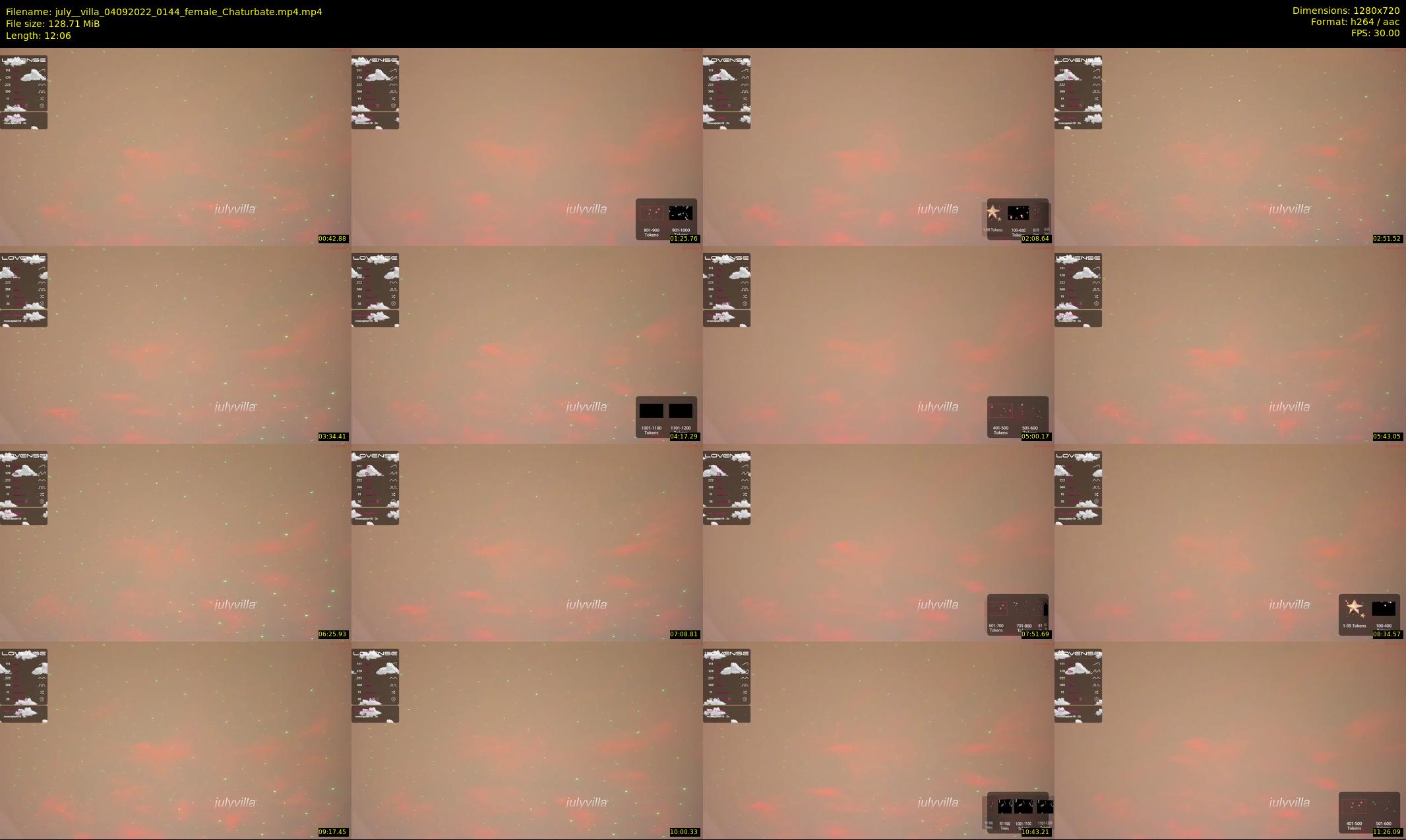 july__villa — 13 minute Chaturbate female cam show recording, 720p, Sep 4, 2022
