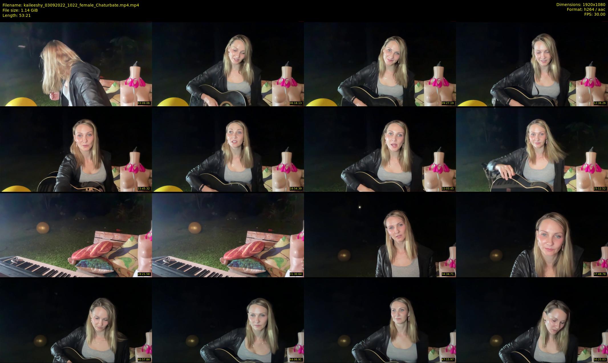 kaileeshy — 54 minute Chaturbate female cam show recording, 1080p, Sep 3, 2022
